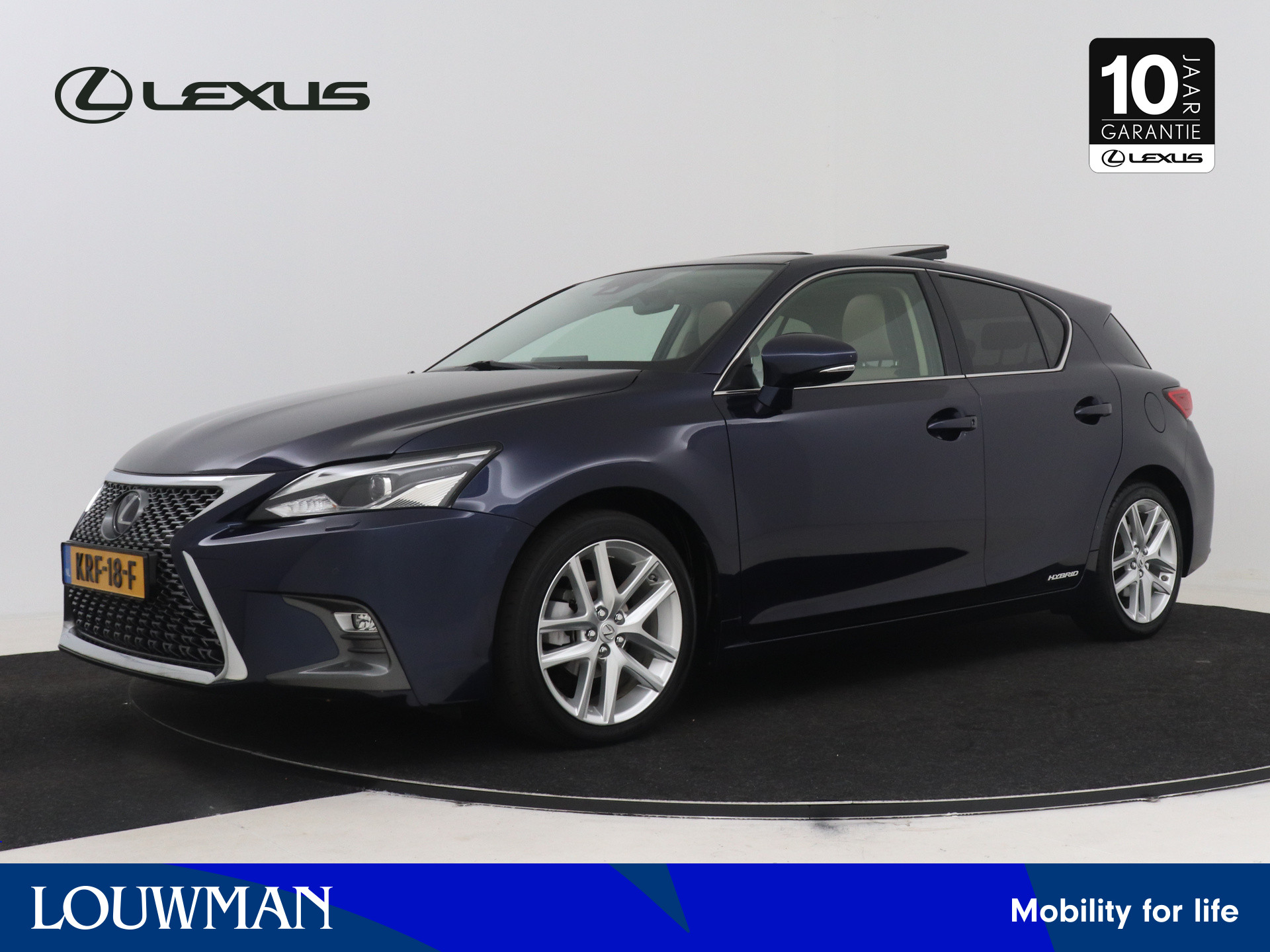 Lexus Lexus Ct200h 200h Luxury Line Electrisch bedienbaar glazen schuifkanteldak 2018 - voorkant