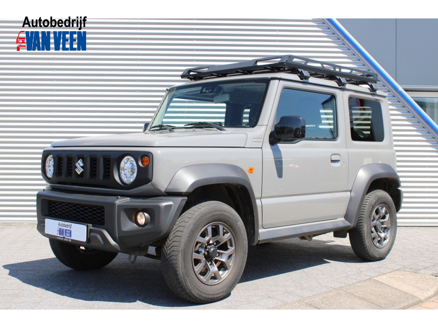 Suzuki Jimny 1.5 Stijl | 4x4 | AllGrip | 4 Persoons | Roofrack | Navi | Cruise 2019 - voorkant