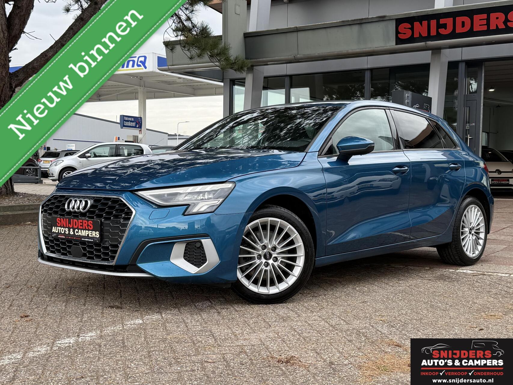 Audi A3 Sportback 35 TFSI Pro Line met leder interieur 2020 - voorkant