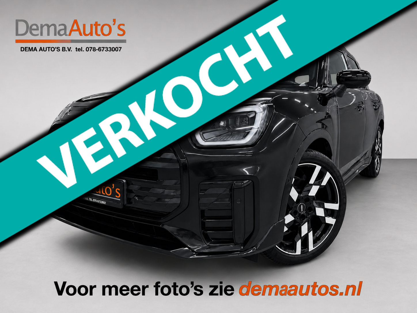 Mini Countryman 1.5 C John Cooper Works XL NW-PRIJS 67DEURO/MASSAGE+M-STOELEN/PANO/LEDER/H-UP/SFEERVERL/360CAM/H-KARDON/// 2025 - voorkant