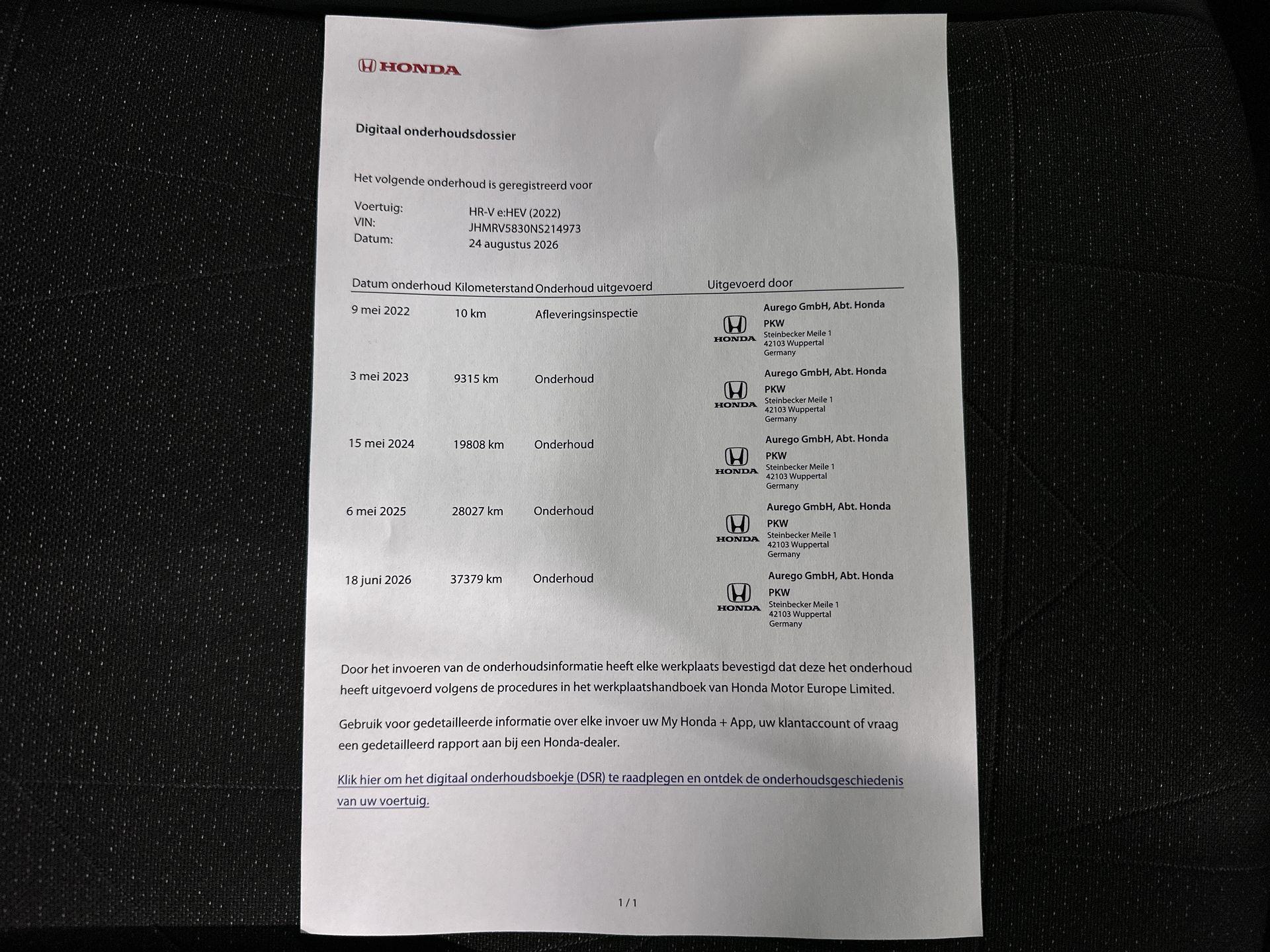 Foto van Honda Hr-v