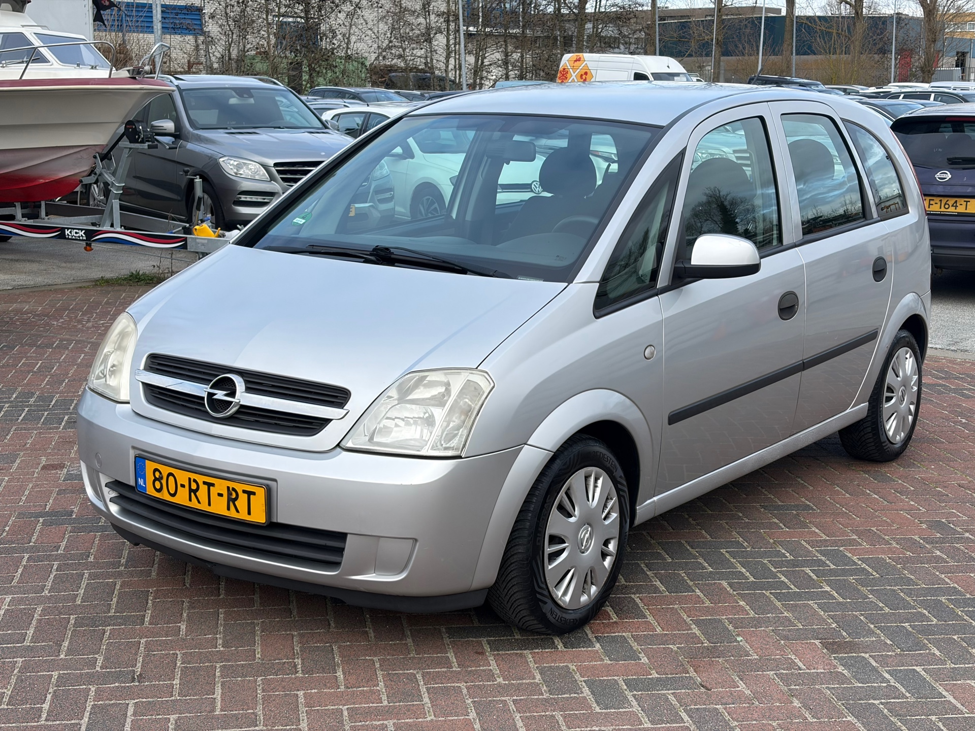 Opel Meriva-a 1.6-16V Enjoy Automaat! 115DKM! Nw Distr Riem! 2005 - voorkant