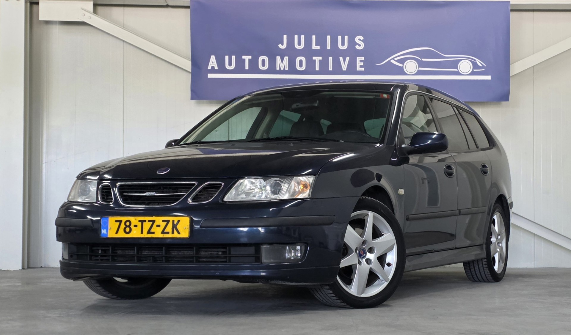 Saab Saab 9-3 2.0t Linear Hirsch Performance 195PK Nieuwe Ketting Garantie! 2007 - voorkant