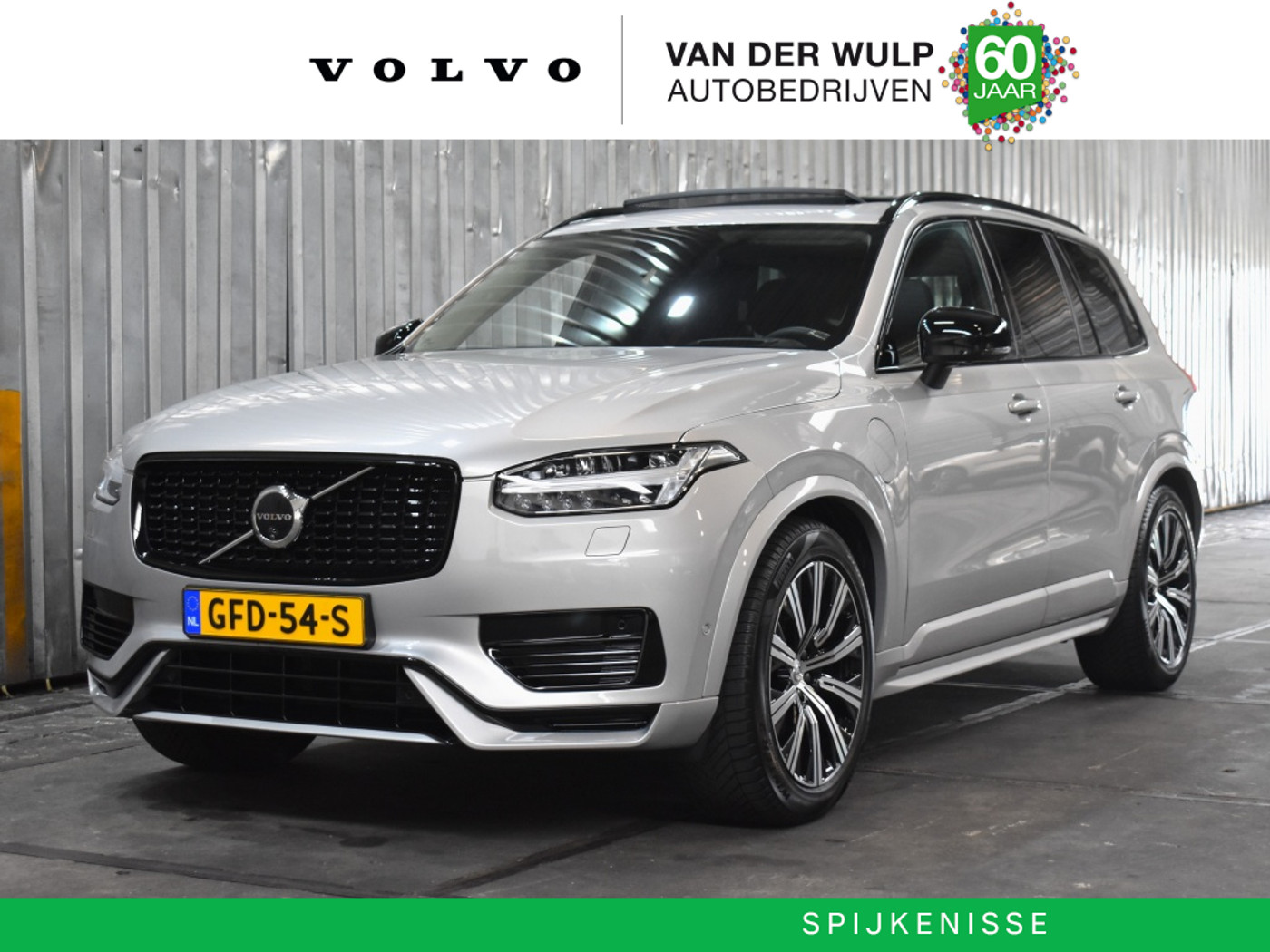 Volvo Xc90 T8 455PK AWD Ultra Dark | Luchtvering | Bowers&Wilkins 2024 - voorkant