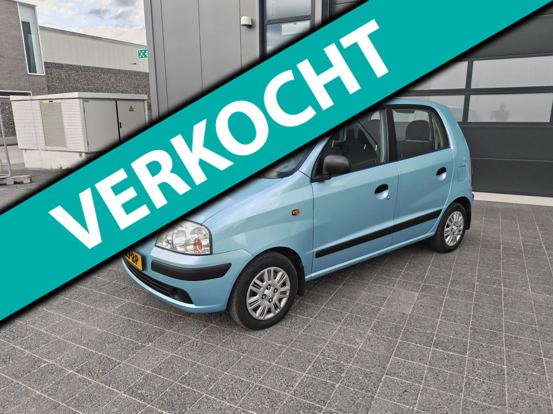Hyundai Atos-prime 1.1i Active Cool,Airco,Elektrische ramen,Stuurbekrachting. 2007 - voorkant
