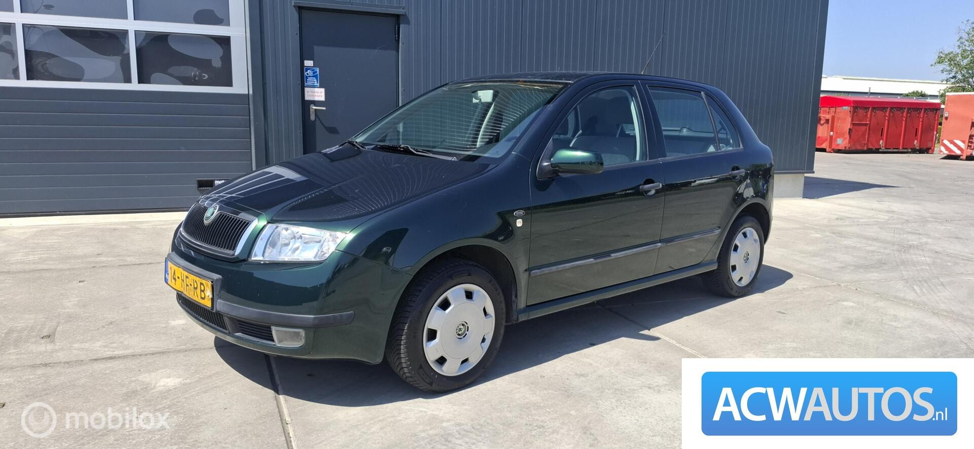 Skoda Fabia 1.4 Comfort 2001 - voorkant