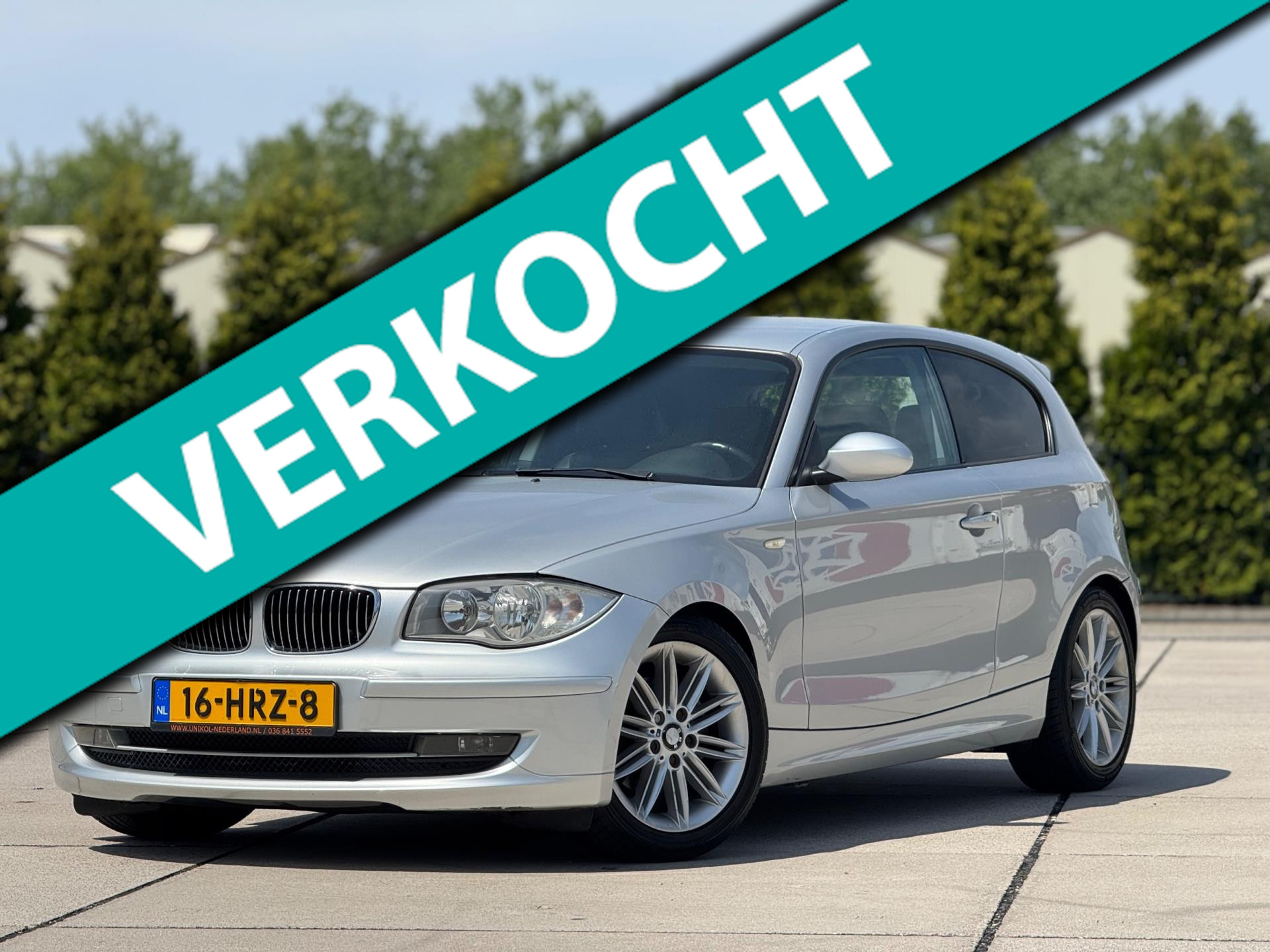 BMW 1er Reihe 120i High Executive | Automaat | Android Car Play | Leder sportstoelen | Parkeersensoren | Getinte ramen | 17 inch 2007 - voorkant