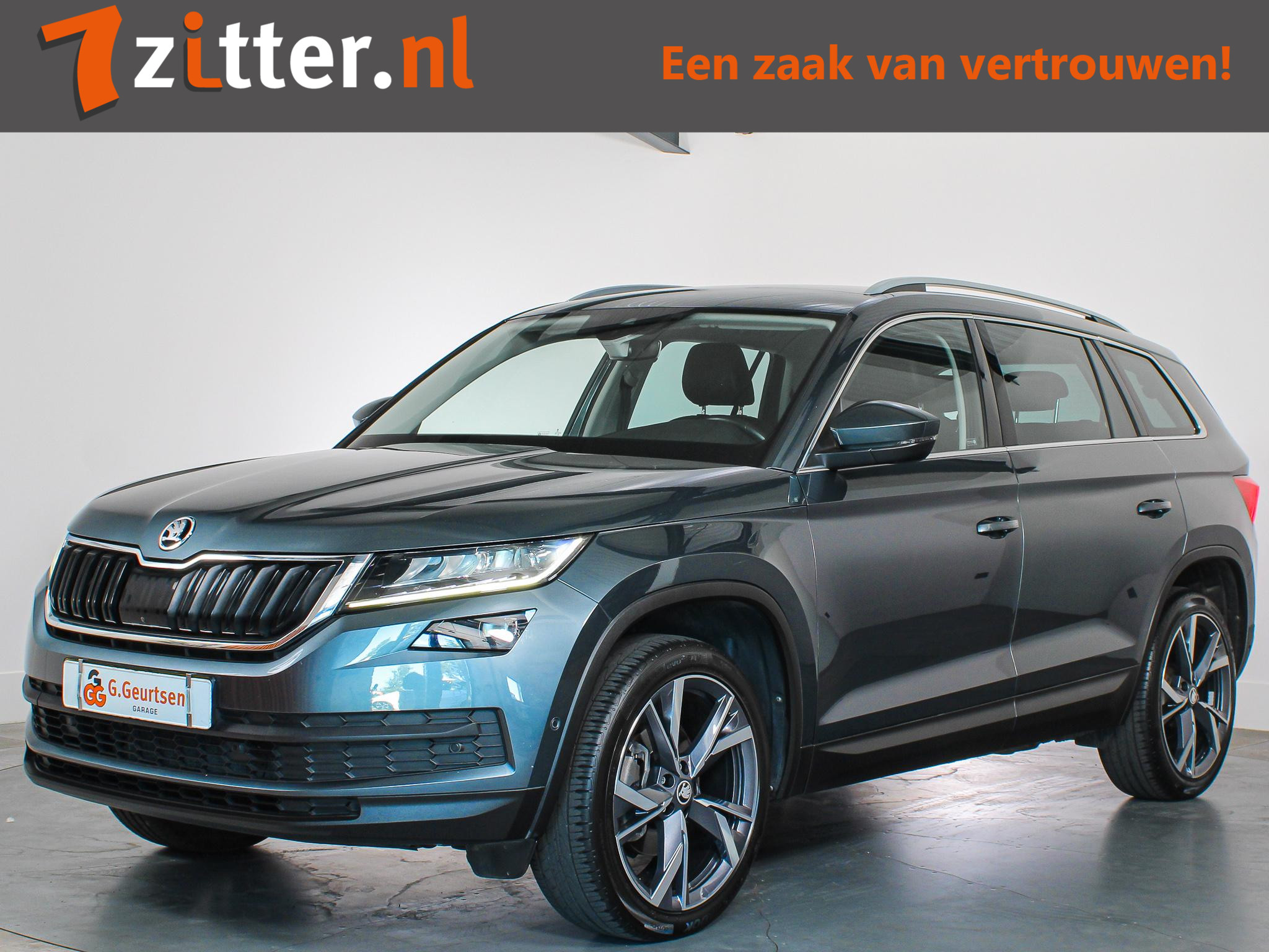 Skoda Kodiaq 1.5 TSI Style Business, 7-Persoons, 2019 - voorkant