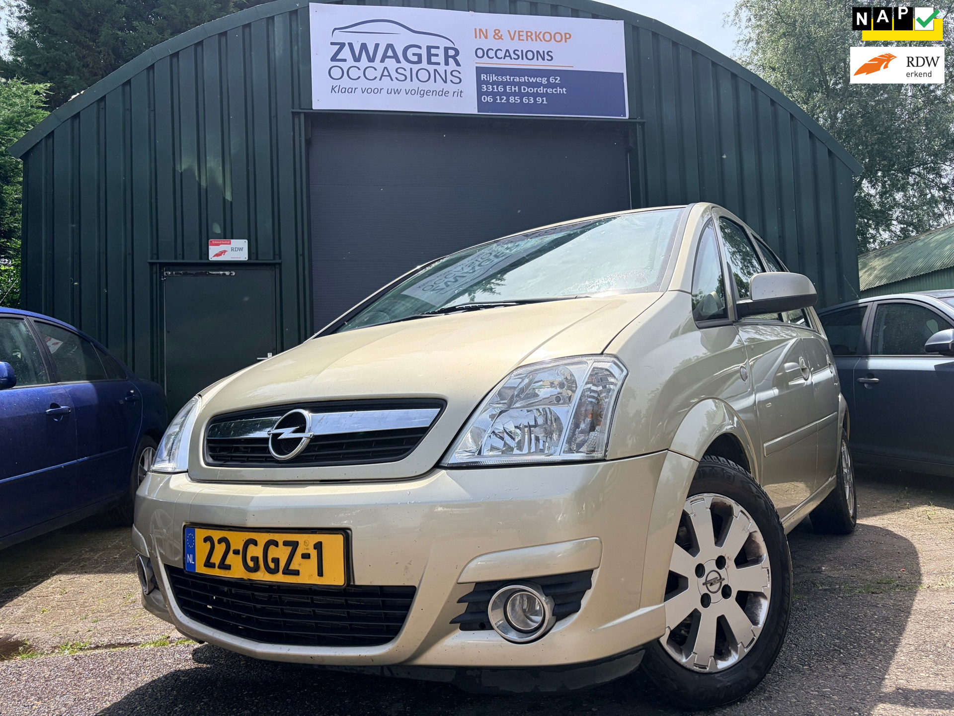 Opel Meriva-a 1.8-16V Business 2008 - voorkant