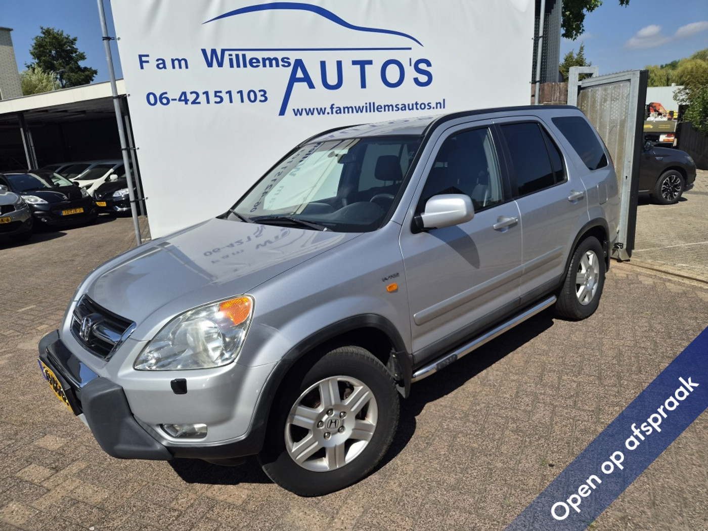 Honda Honda Cr-v 2.0i ES 4x4 Automaat  Airco Nap 2003 - voorkant