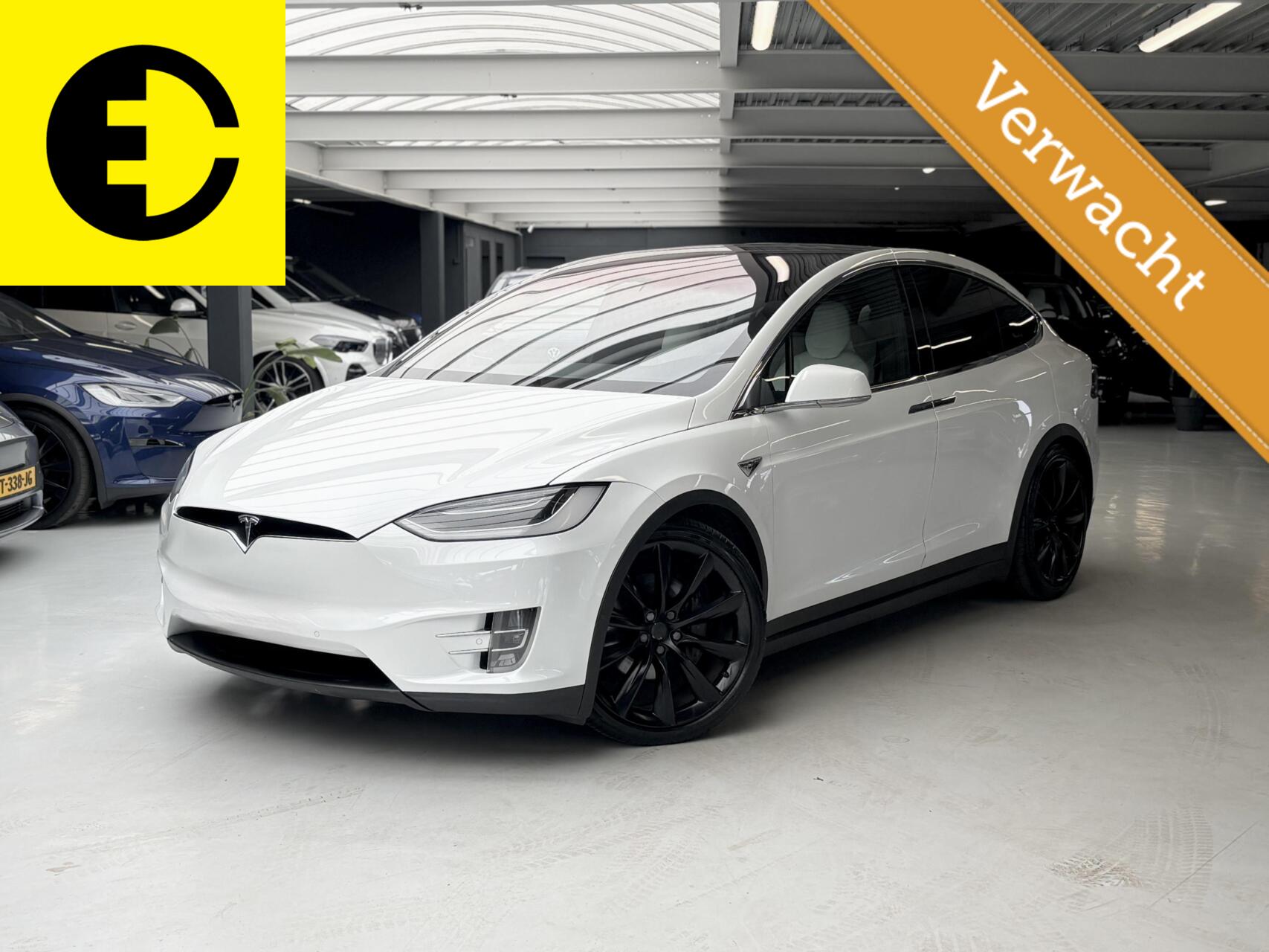 Tesla Model X 100D 6p. | FSD | Trekhaak | Incl.BTW 2018 - voorkant