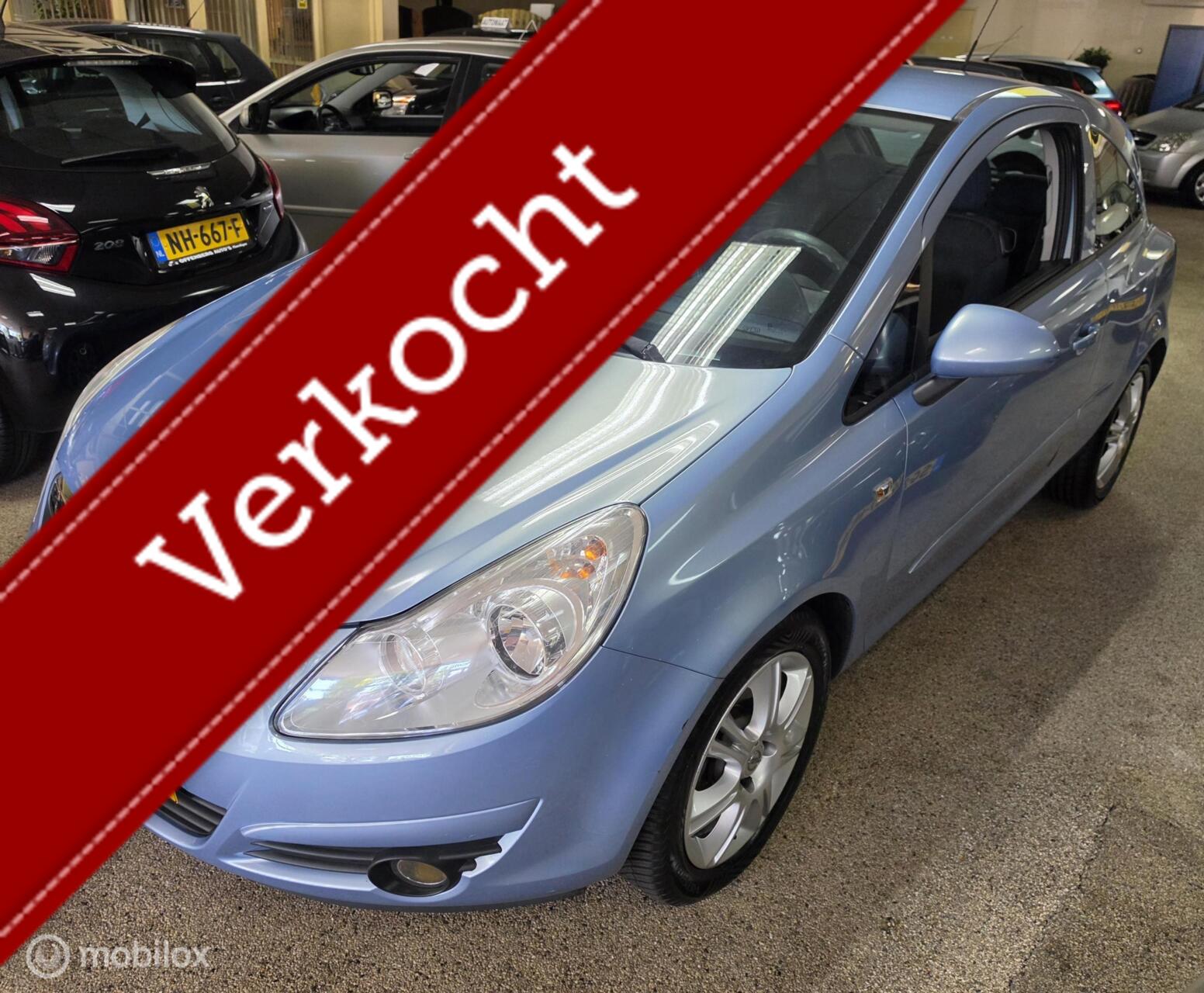 Opel Corsa 1.4-16V Cosmo AUTOMAAT 2007 - voorkant