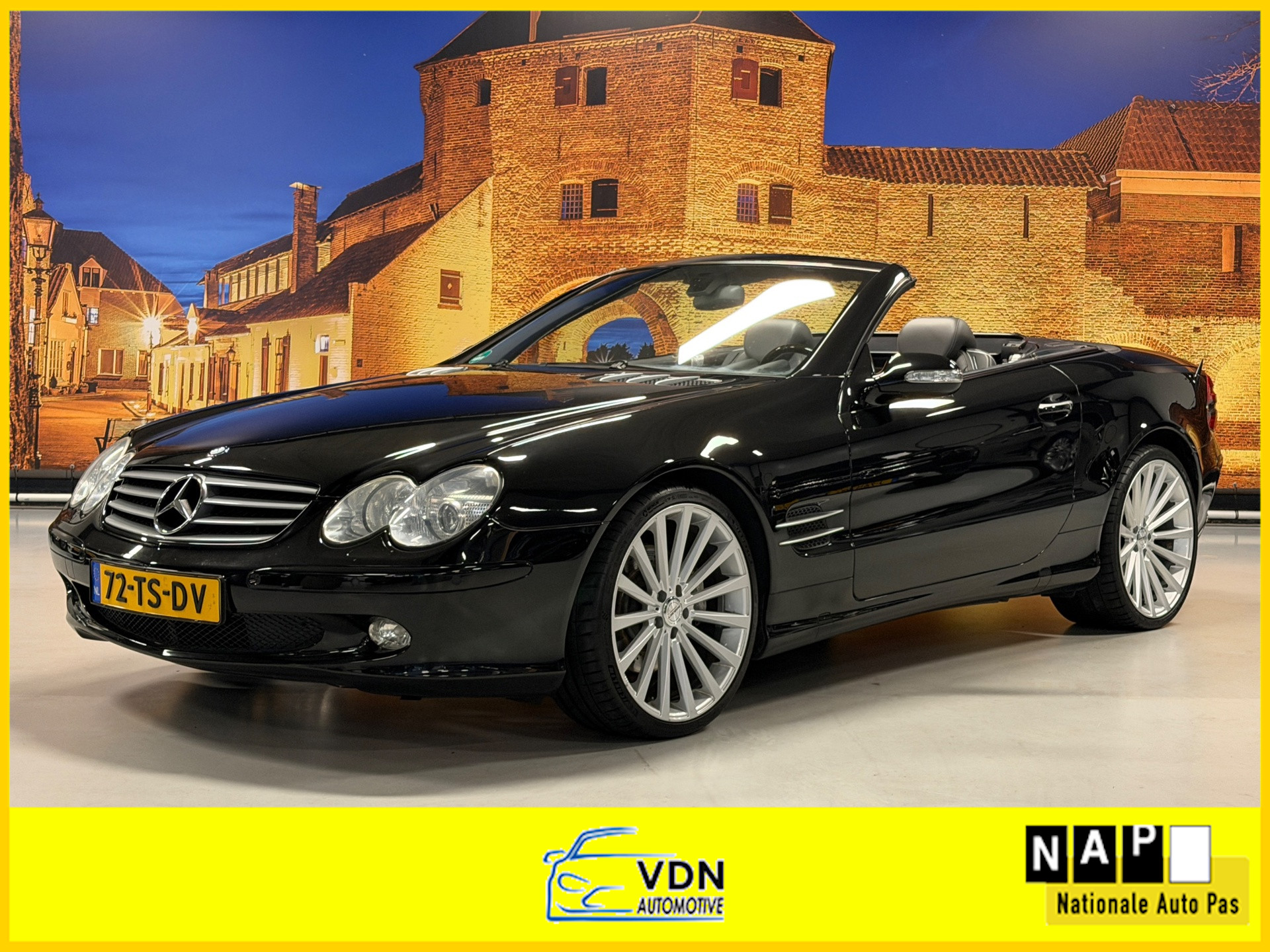 Mercedes-Benz SL 500 500 Automaat Leer Xenon Carplay PDC 2002 - voorkant