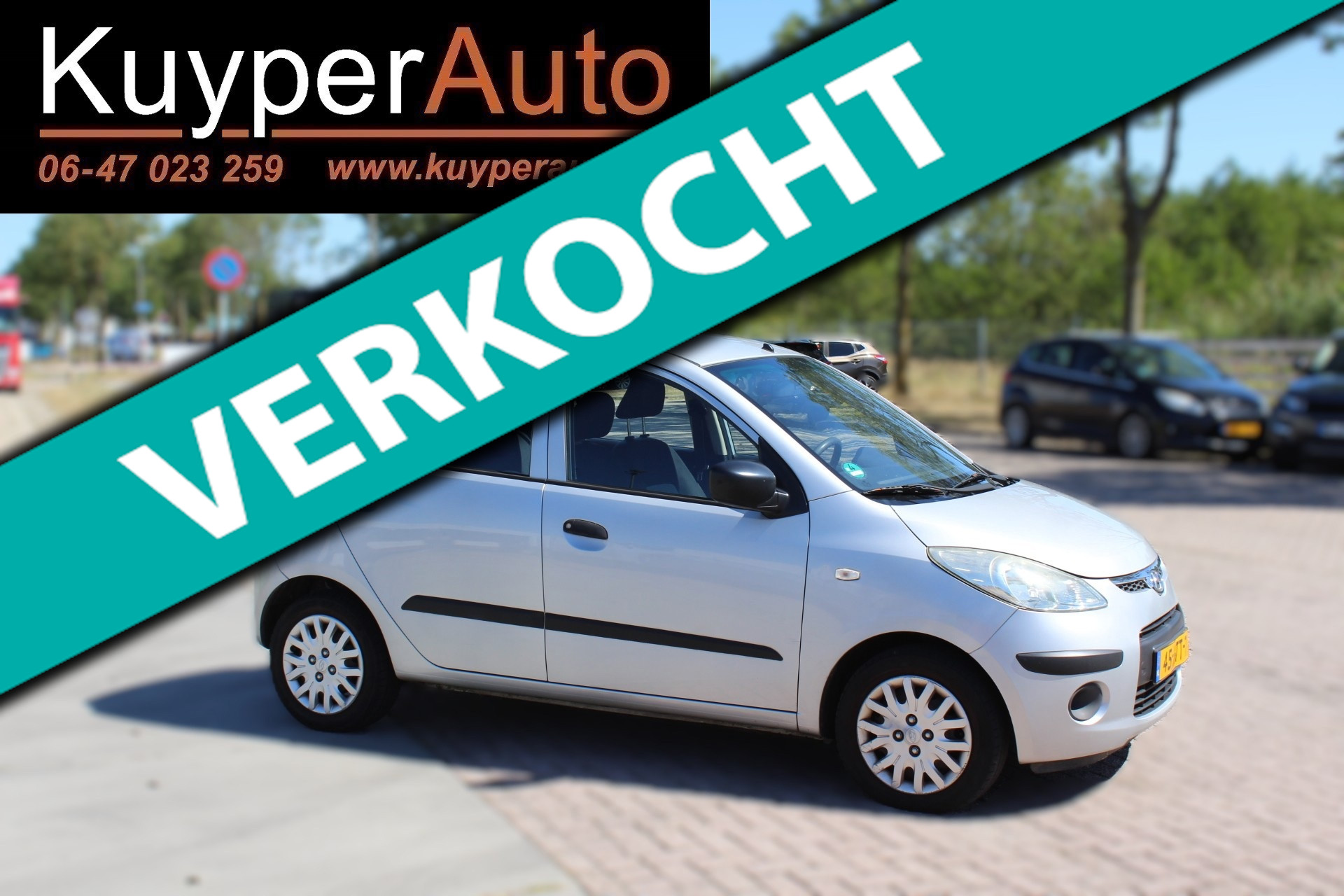 Hyundai I 10 1.1 Active Cool NAP NETTE  AUTOMAAT PARKEERSENSOREN 2009 - voorkant