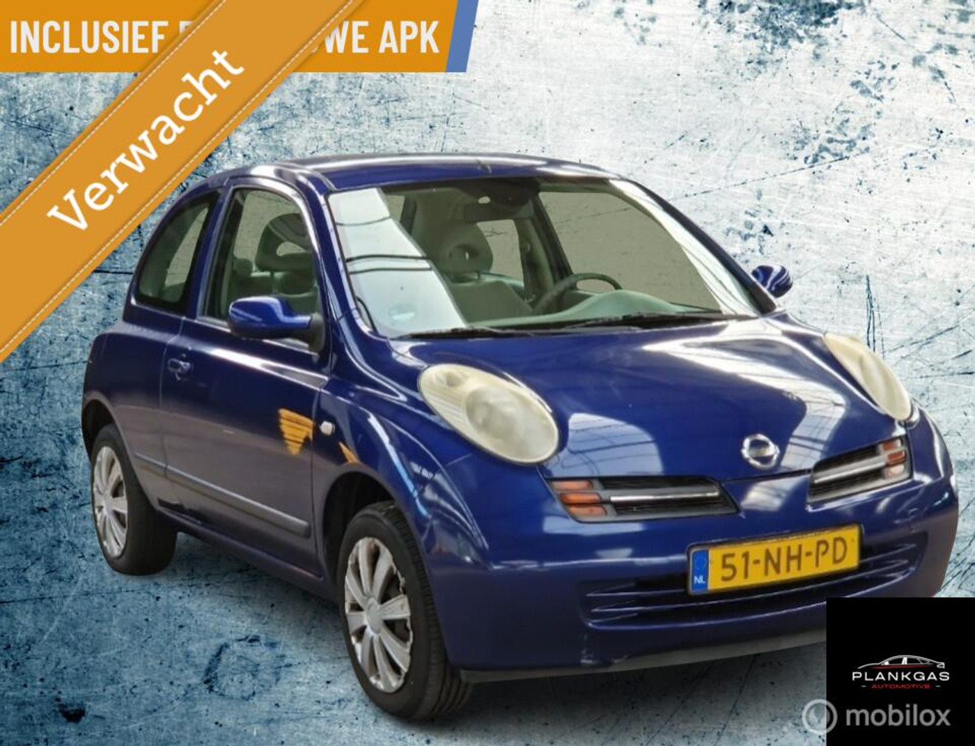 Nissan Nissan Micra 1.4 Acenta - 106.000 KM NAP 2003 - voorkant