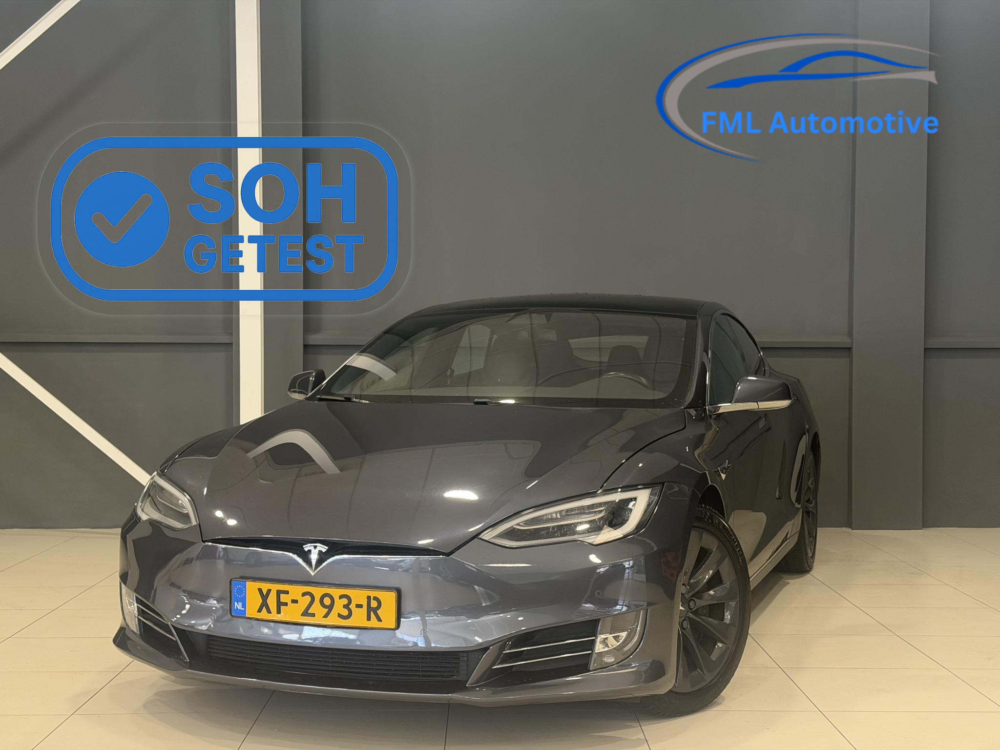 Tesla Model S 75D Base 2018 - voorkant
