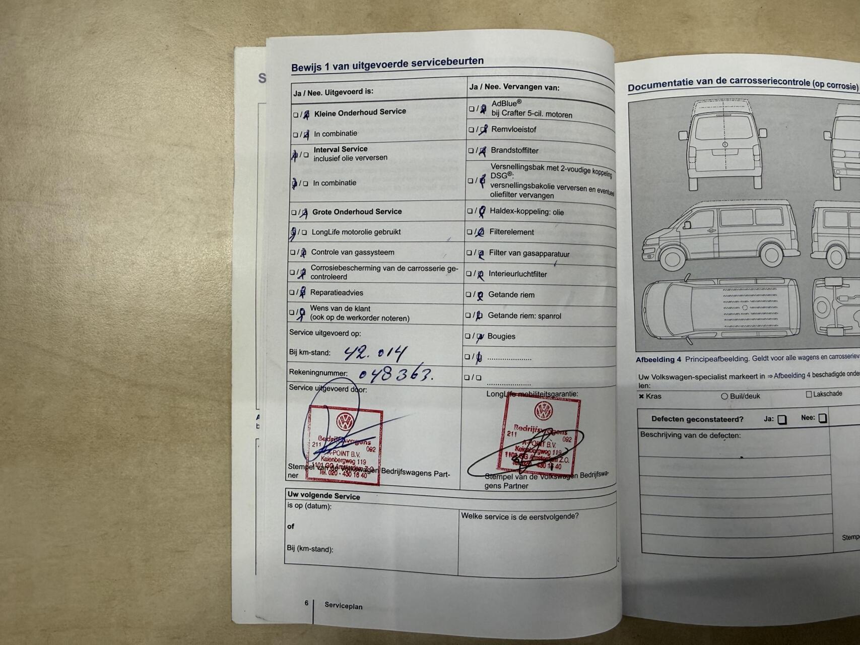 Foto van Volkswagen Kombi