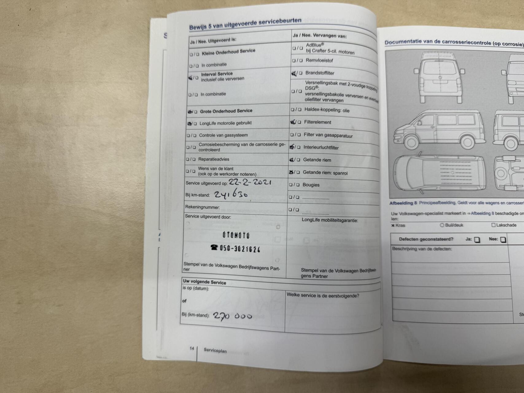 Foto van Volkswagen Kombi