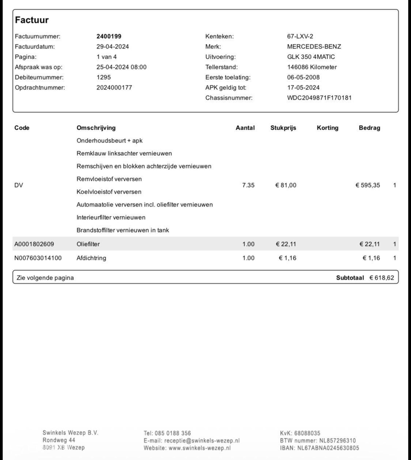 Foto van Mercedes-Benz GLK 350 4Matic