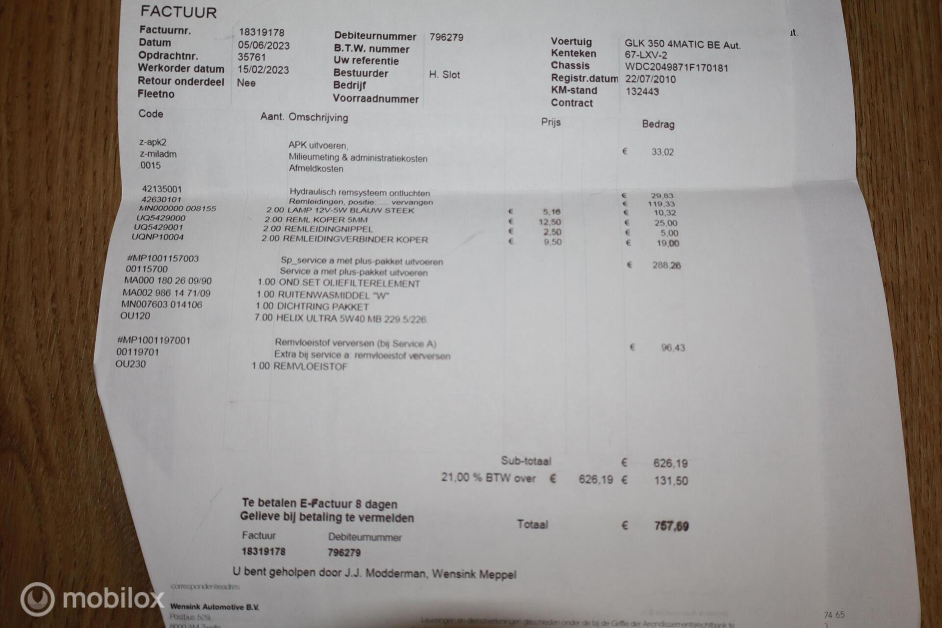 Foto van Mercedes-Benz GLK 350 4Matic