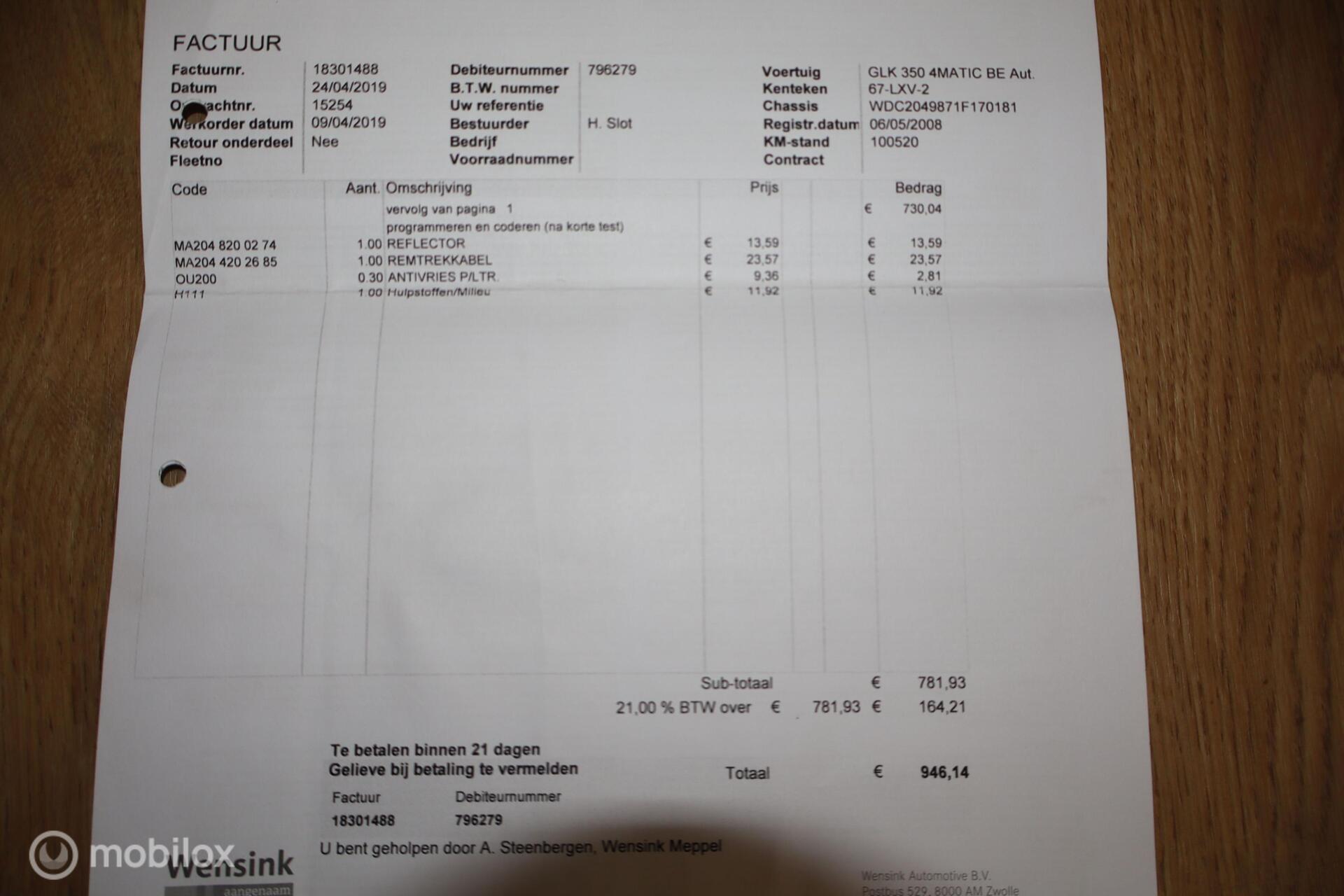 Foto van Mercedes-Benz GLK 350 4Matic