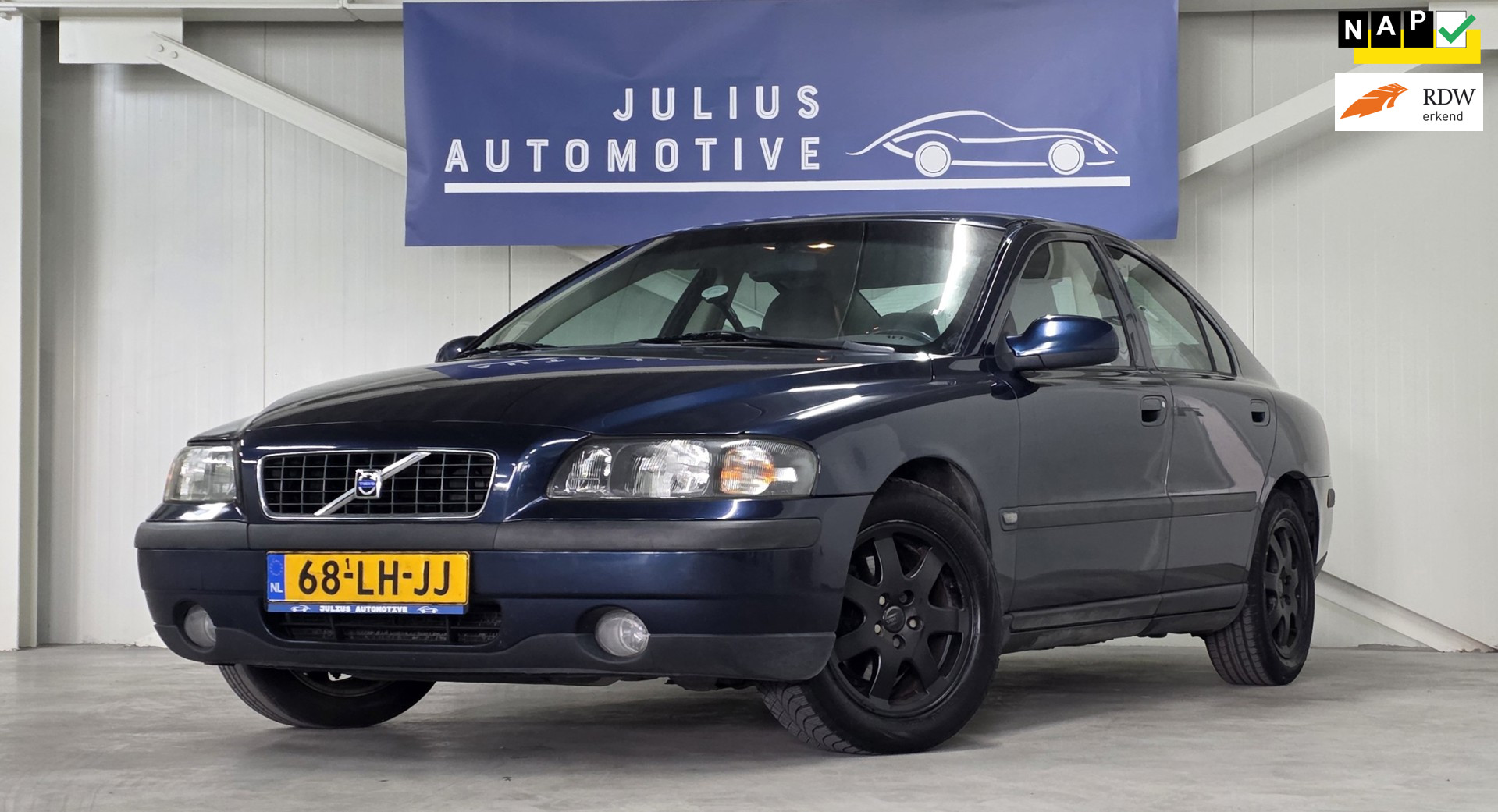 Volvo S60 2.4 Edition Clima Trekhaak Nieuwe APK Garantie! 2003 - voorkant