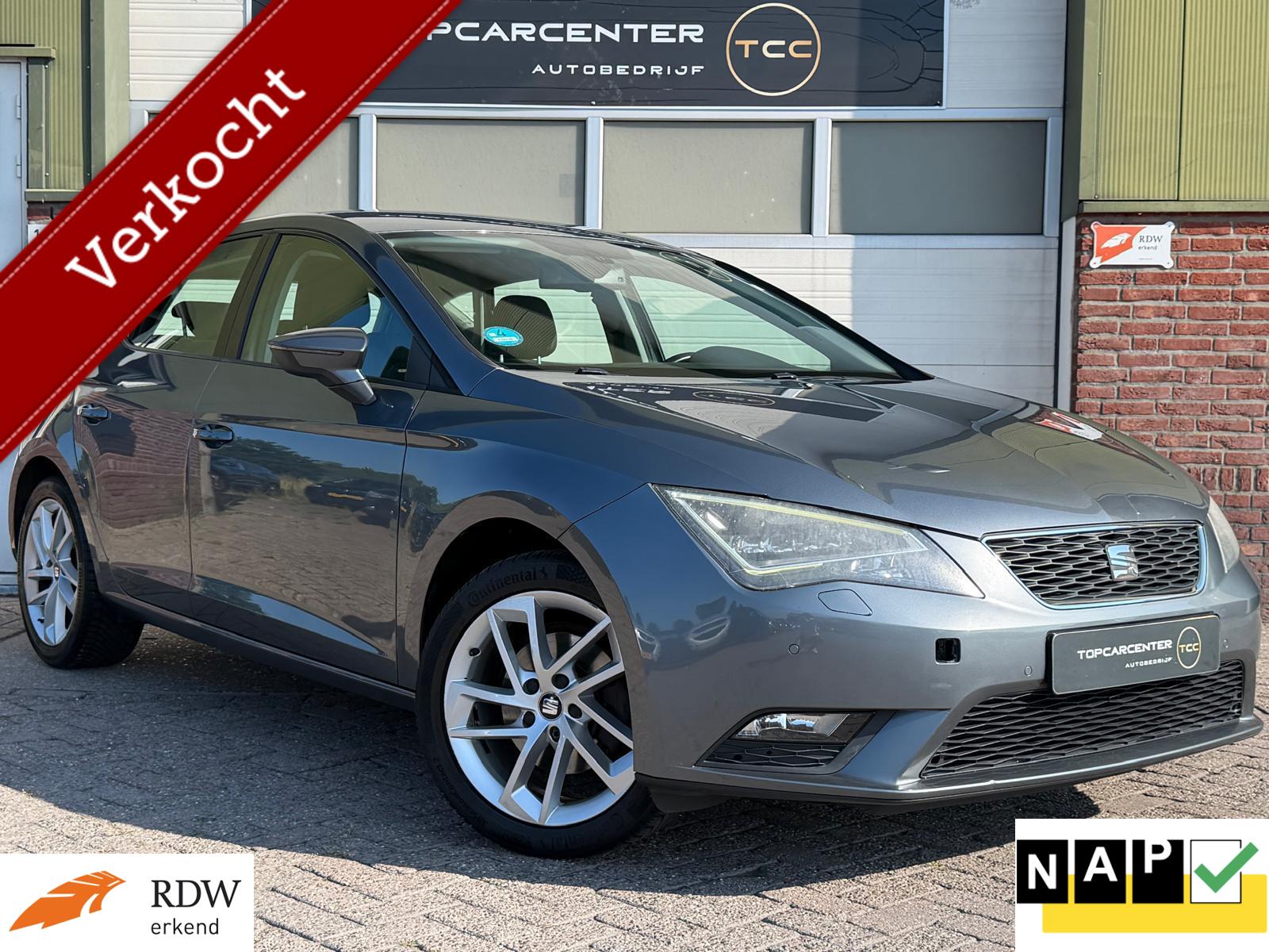 Seat Leon 1.4 TSI Style/AIRCO/NAVI/PARKS/CRUISE/APK/NAP 2013 - voorkant