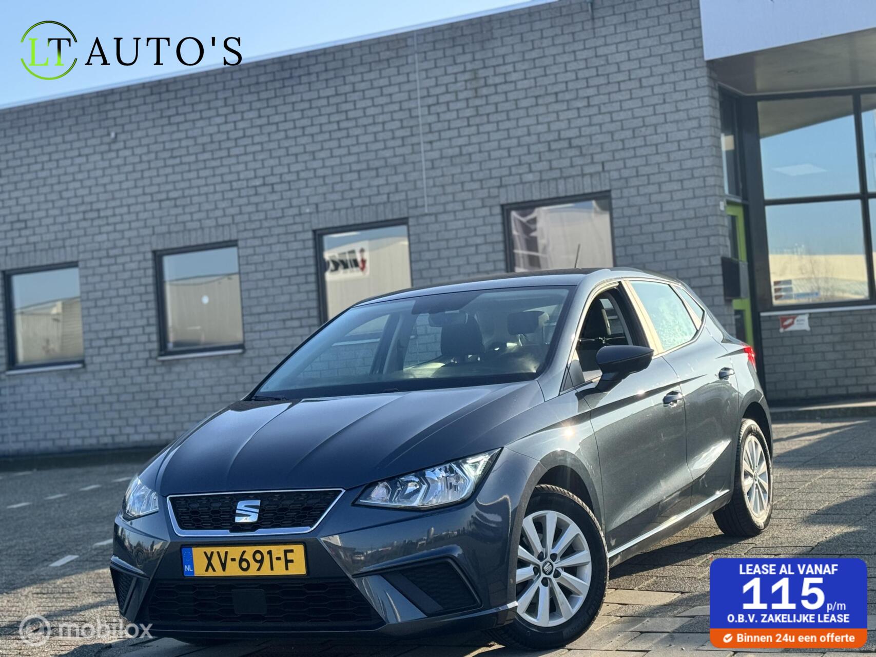 Seat Ibiza 1.0 TSI Style|LED Clima Cruise NAP 2019 - voorkant