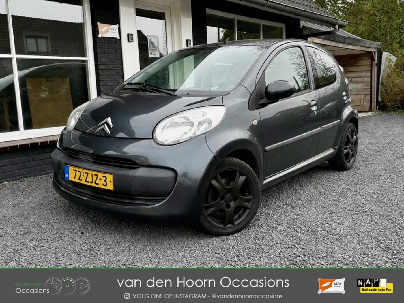 Citroen C1 1.0 5-DEURS | NAP | EL RAMEN | CENTR DV | APK '27 2006 - voorkant