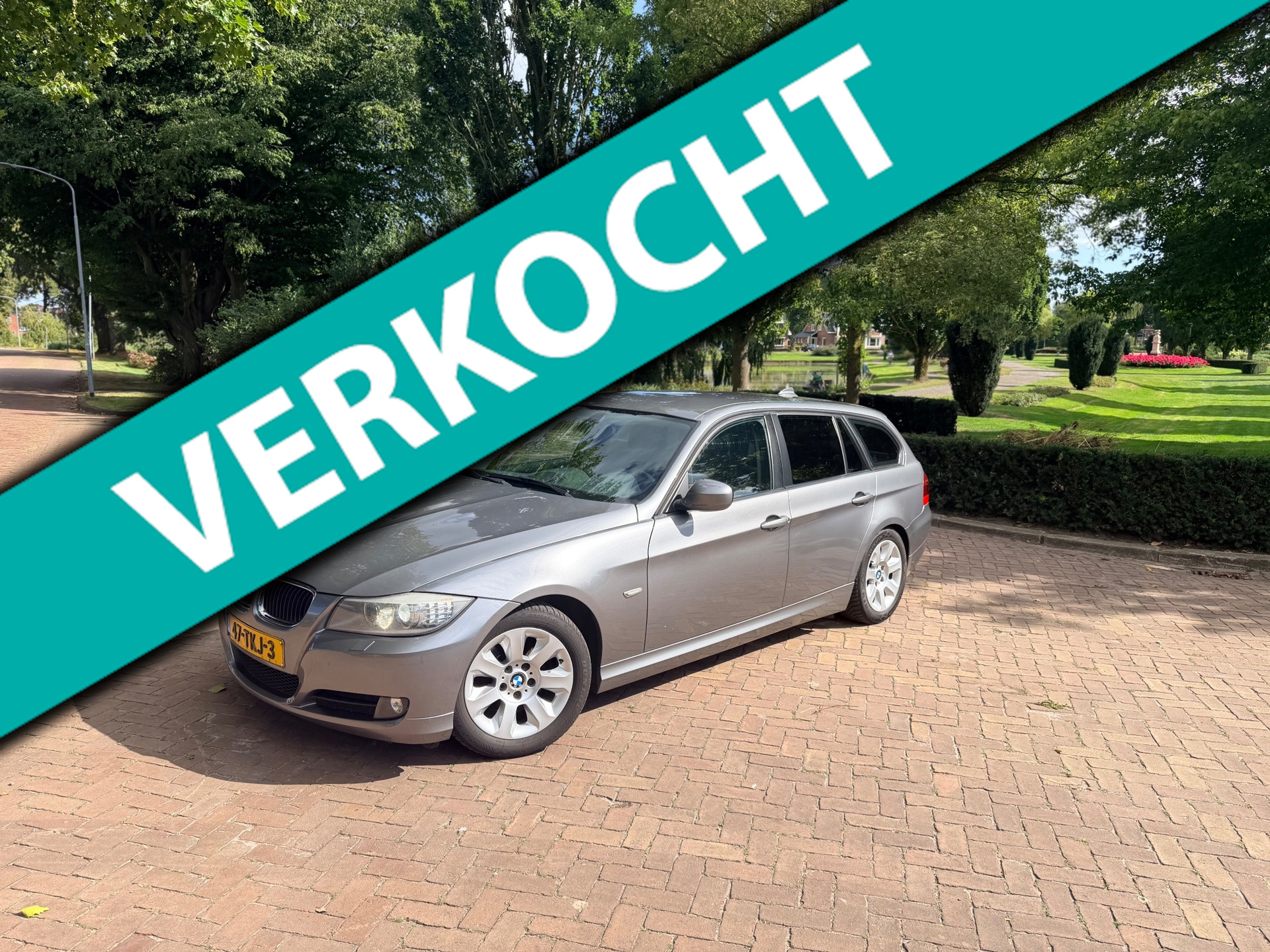 BMW 3er Reihe 320d Luxury Line Msport+ | 200PK+ | Widescreen | Trekhaak 2012 - voorkant