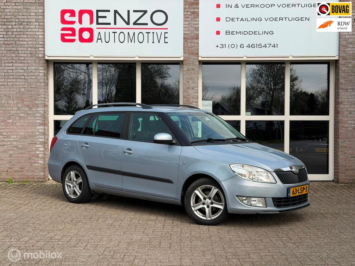 Skoda Fabia 1.2 TDI Greenline Cruise Climate Goed onderhoud 2010 - voorkant