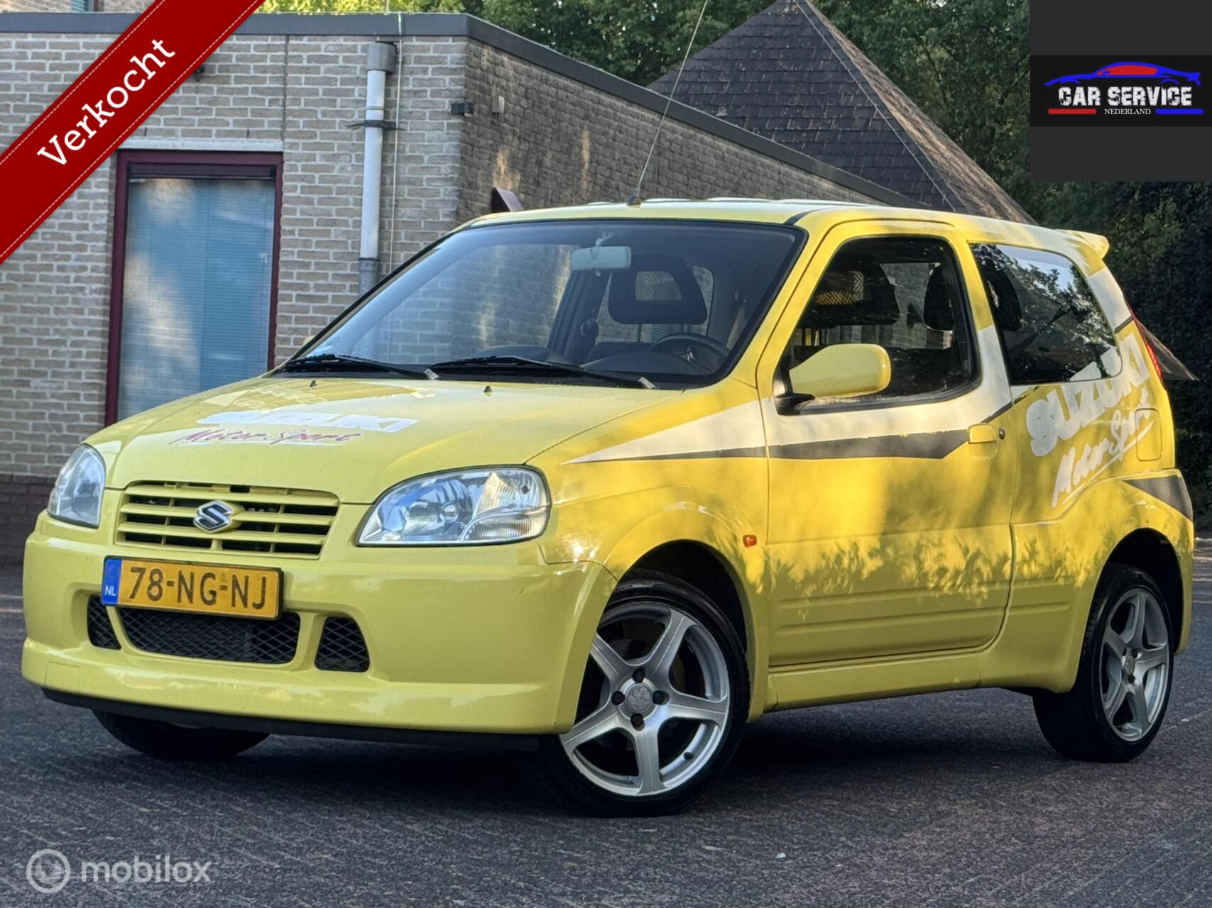 Suzuki Ignis 1.5-16V Sport/LMV/NWE APK/NAP/BLUETHOOTH/ 2003 - voorkant