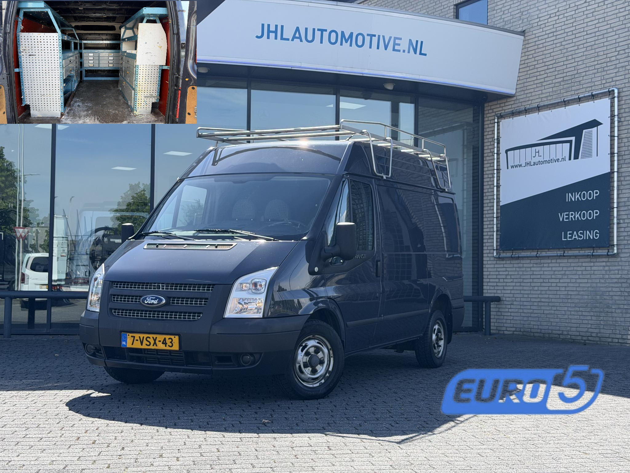 Ford Transit/tourneo 260S 2.2 TDCI*IMPERIAAL*HAAK*3-PERS 2012 - voorkant