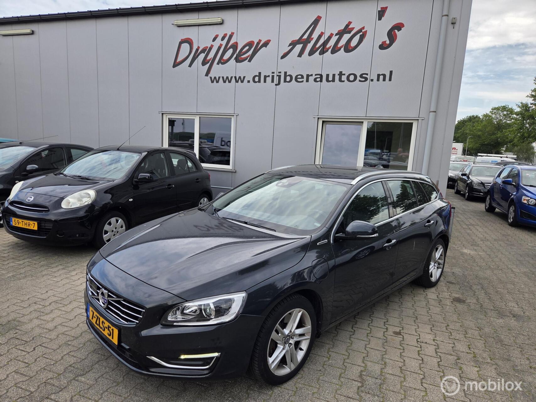 Volvo V60 Plug In Hybrid 2.4 D6 AWD Plug-In Hybrid Summum 2013 - voorkant
