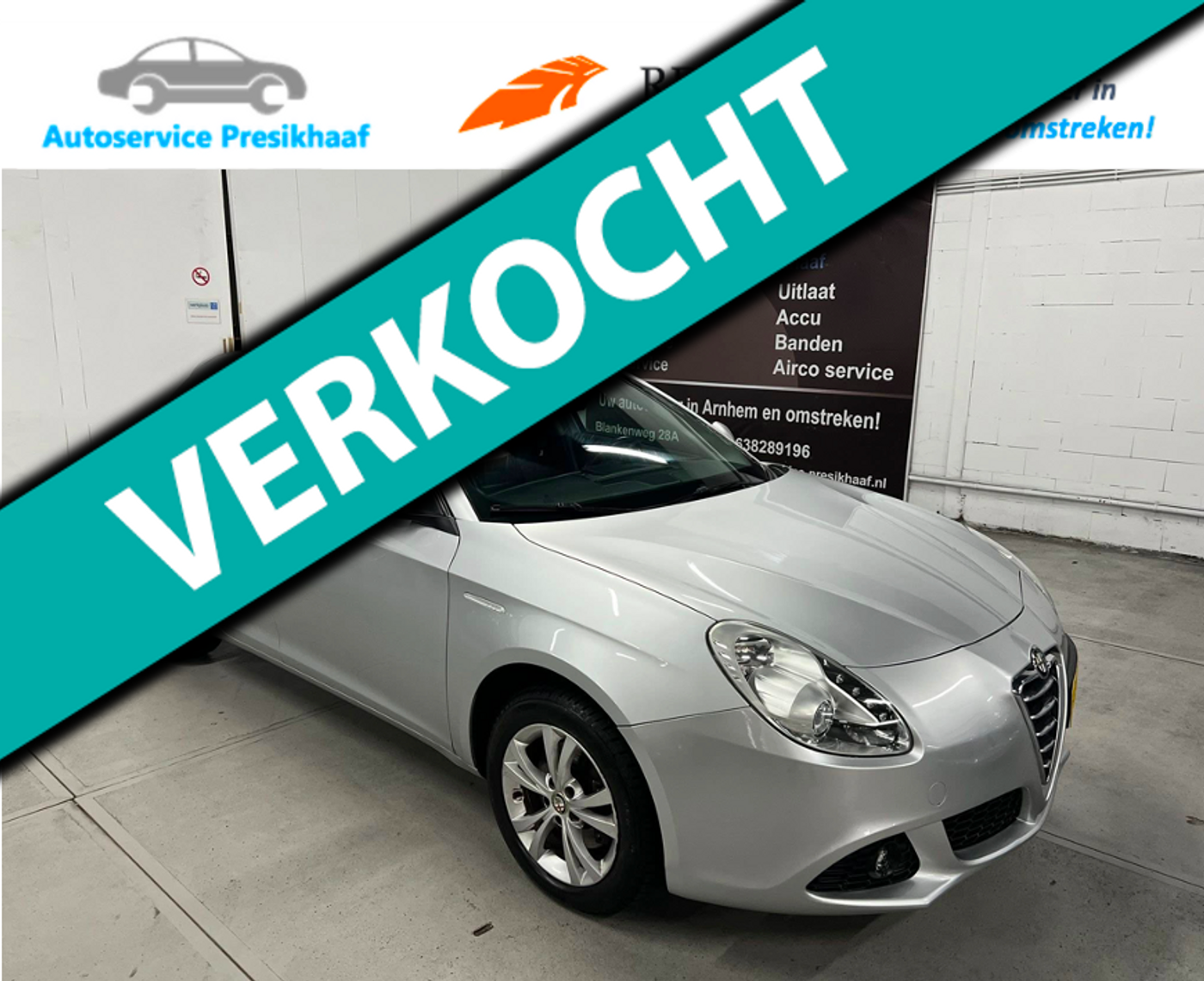 Alfa Romeo Alfa Giulietta 1.4 T Distinctive Automaat 2012 - voorkant