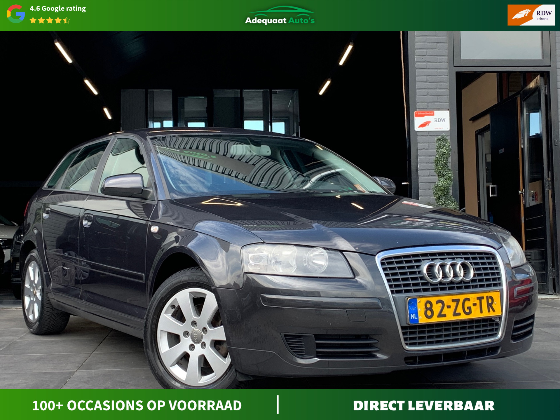 Audi Audi A3 1.4 TFSI Attraction Business|Cruise|Clima 2008 - voorkant