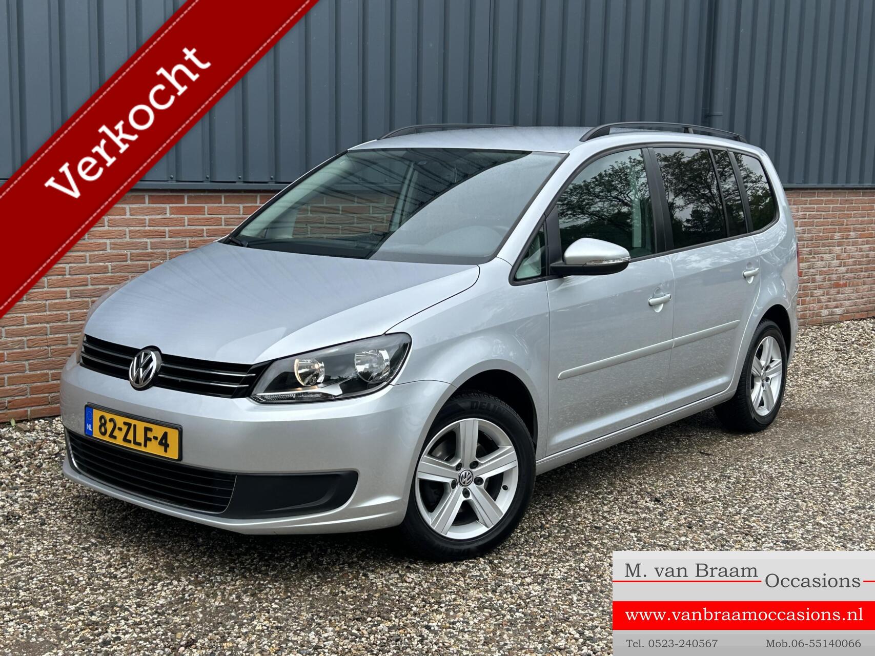 Volkswagen Touran 1.2 TSI Comfortline Pdc/Ecc/Navigatie/Cruise/Stuurbediening/Org-NL 2013 - voorkant