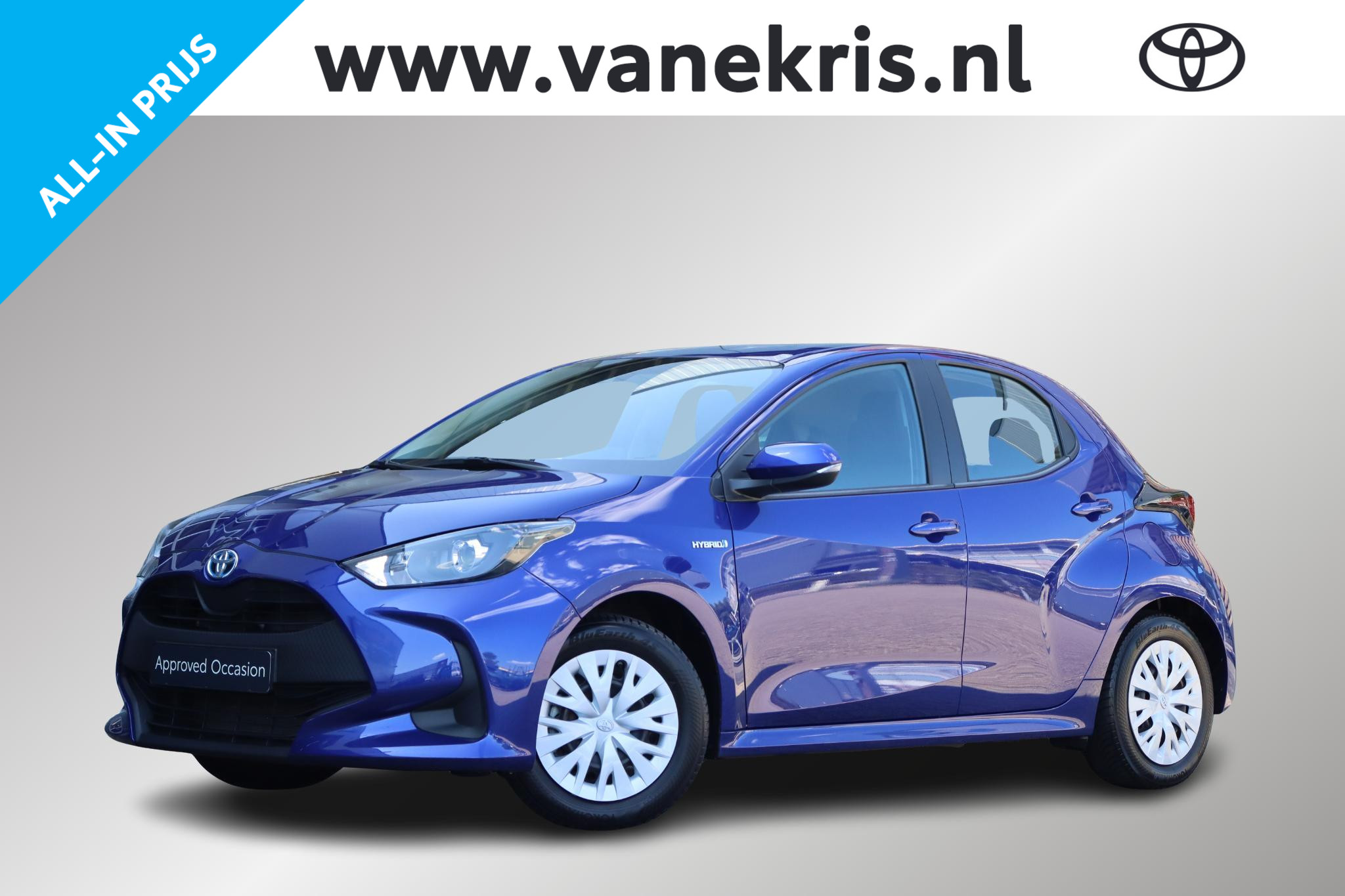 Toyota Toyota Yaris 1.5 Hybrid Active, Trekhaak 2020 - voorkant