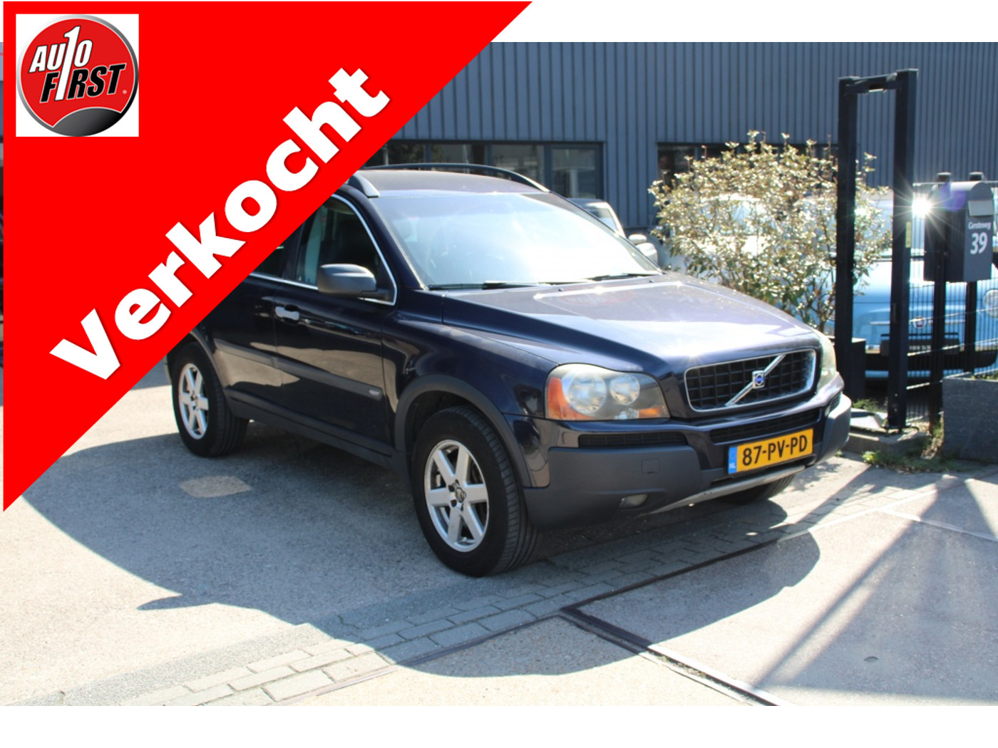 Volvo Xc90 2.5 T Elite 2005 - voorkant