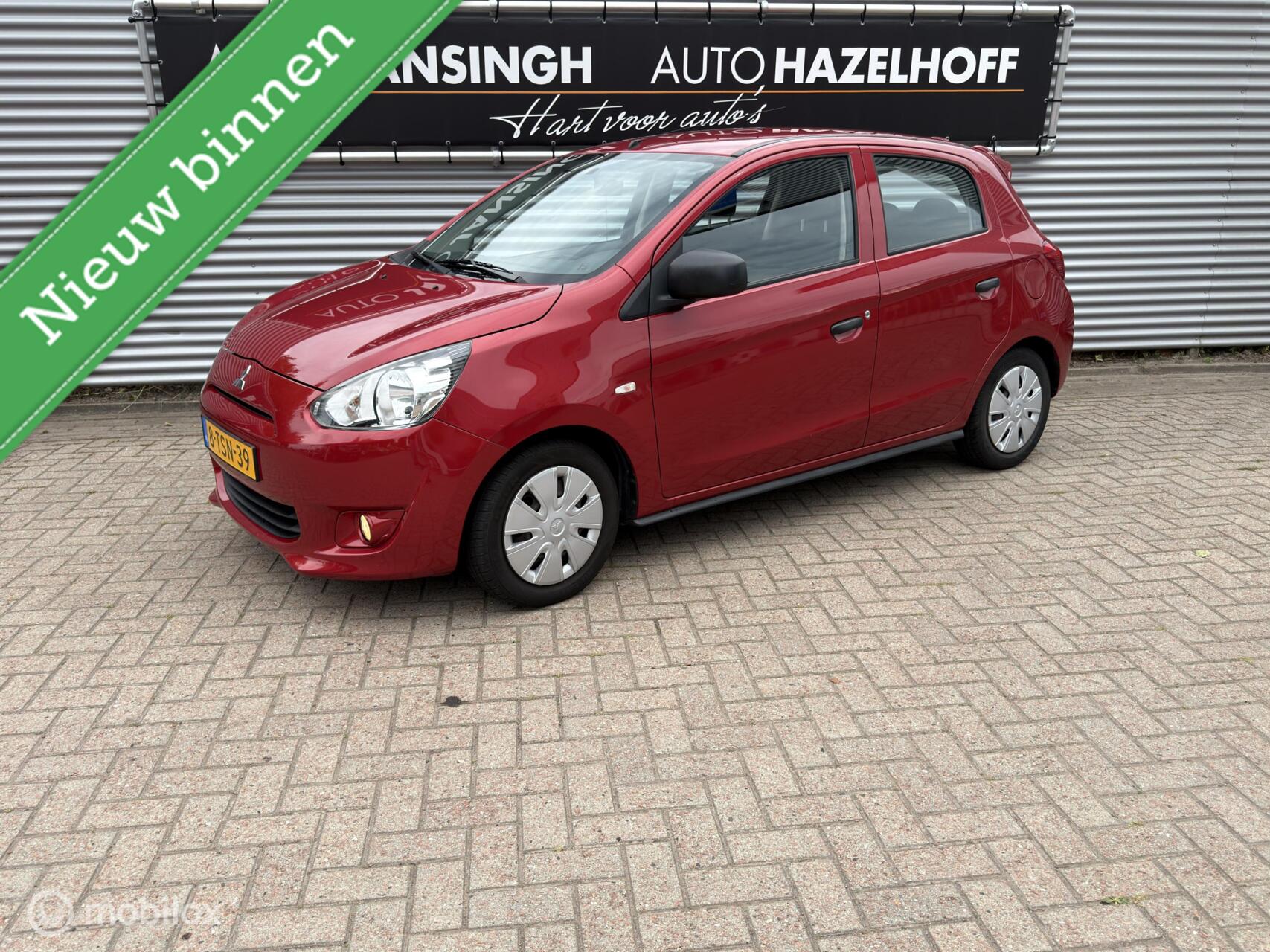 Mitsubishi Mitsubishi Space Star 1.0 Inform | Airco | Camera | Afn. Trekhaak | 2014 - voorkant
