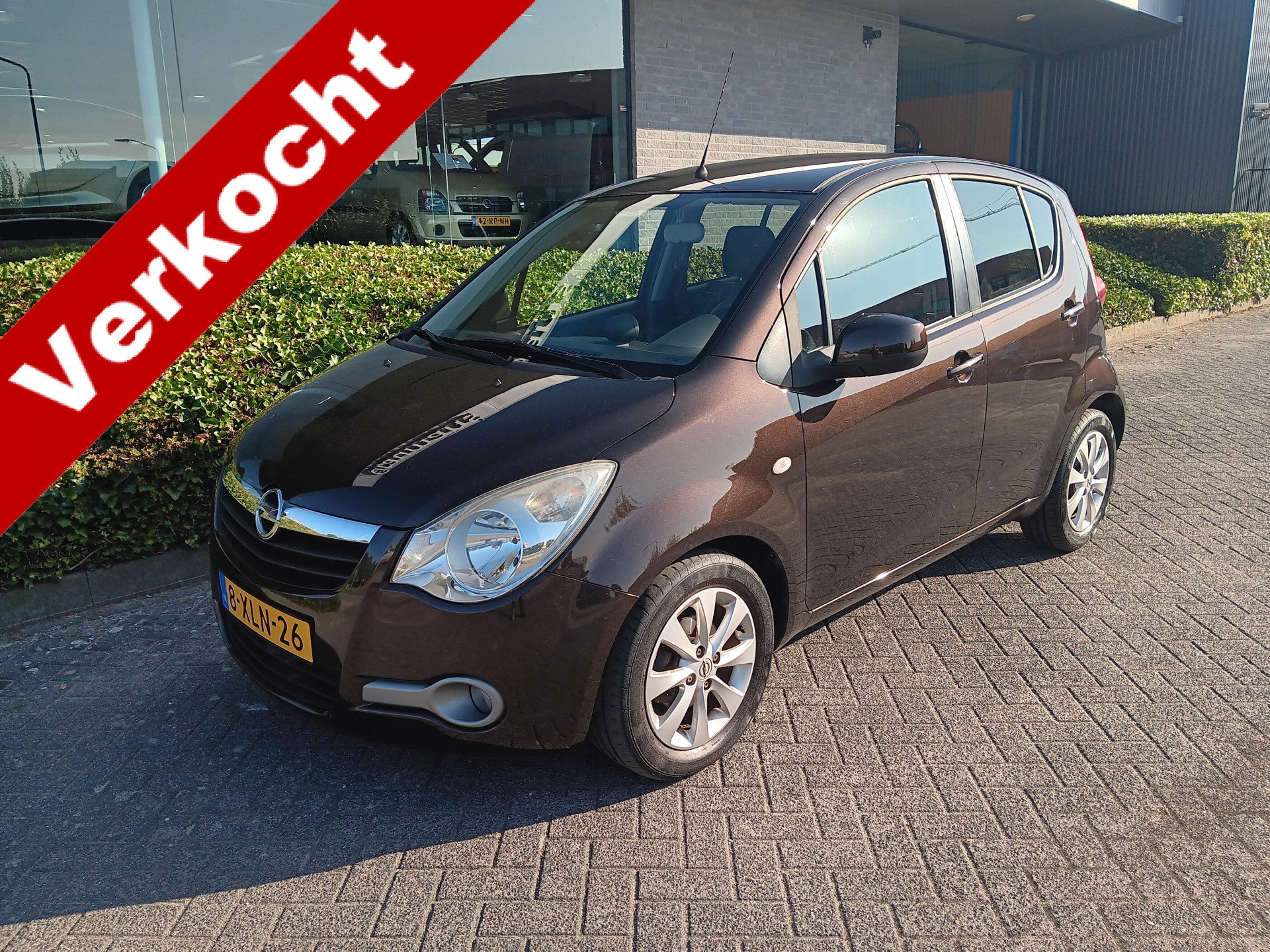 Opel Agila 1.2 Style AUTOMAAT, AIRCO, MISTLAMPEN, LMV,  incl. 12 MND BOVAGGARANTIE 2014 - voorkant