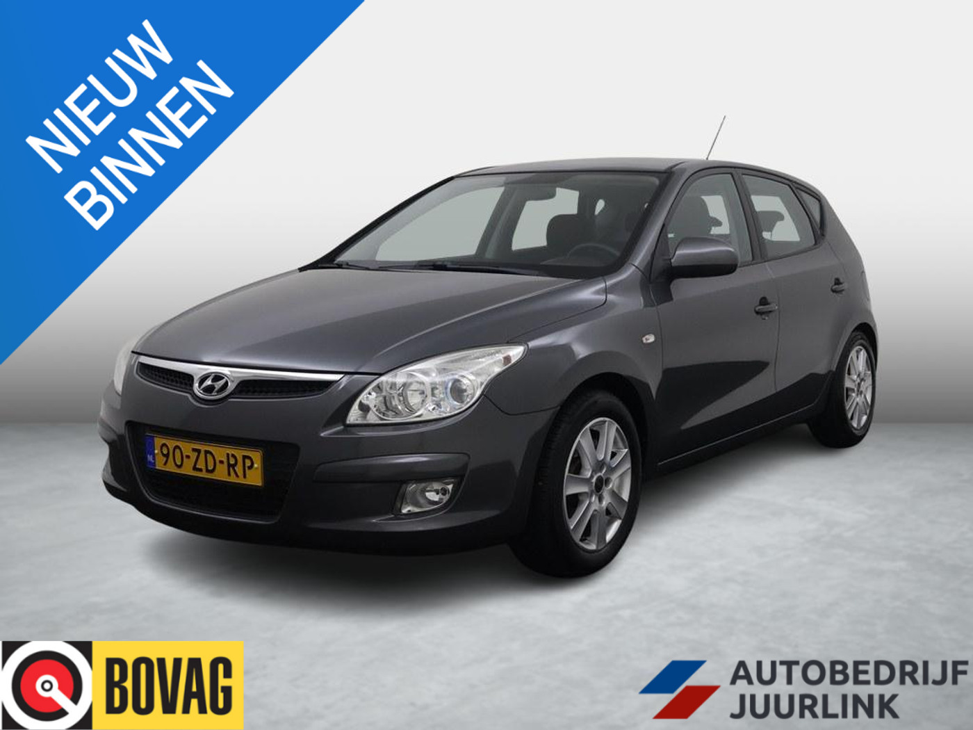 Hyundai I 30 1.6i Dynamic Automaat Airco Nieuwe APK 2008 - voorkant