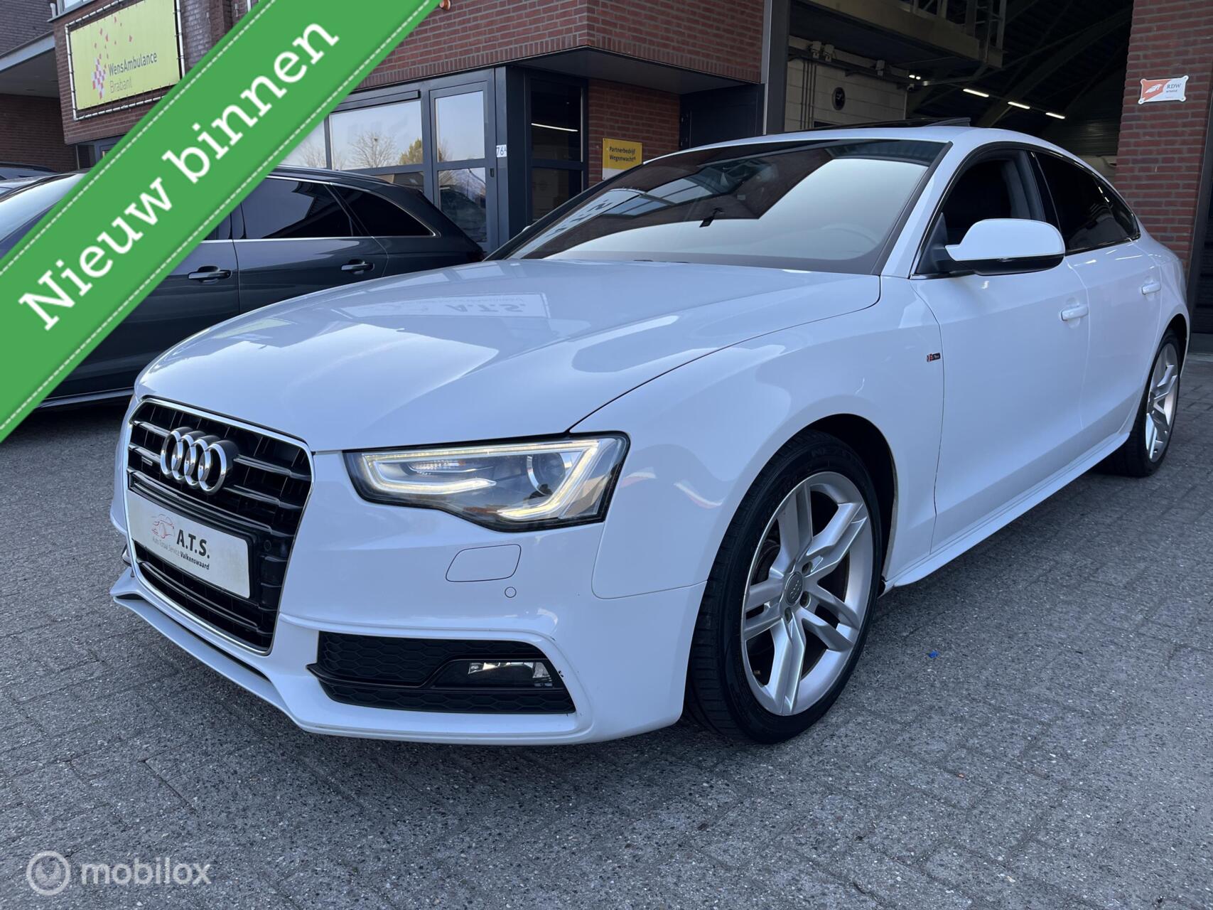 Audi A5 Sportback 2.0 TFSI 211PK quattro S-LINE*SCHUIFDAK*NAVI* 2013 - voorkant