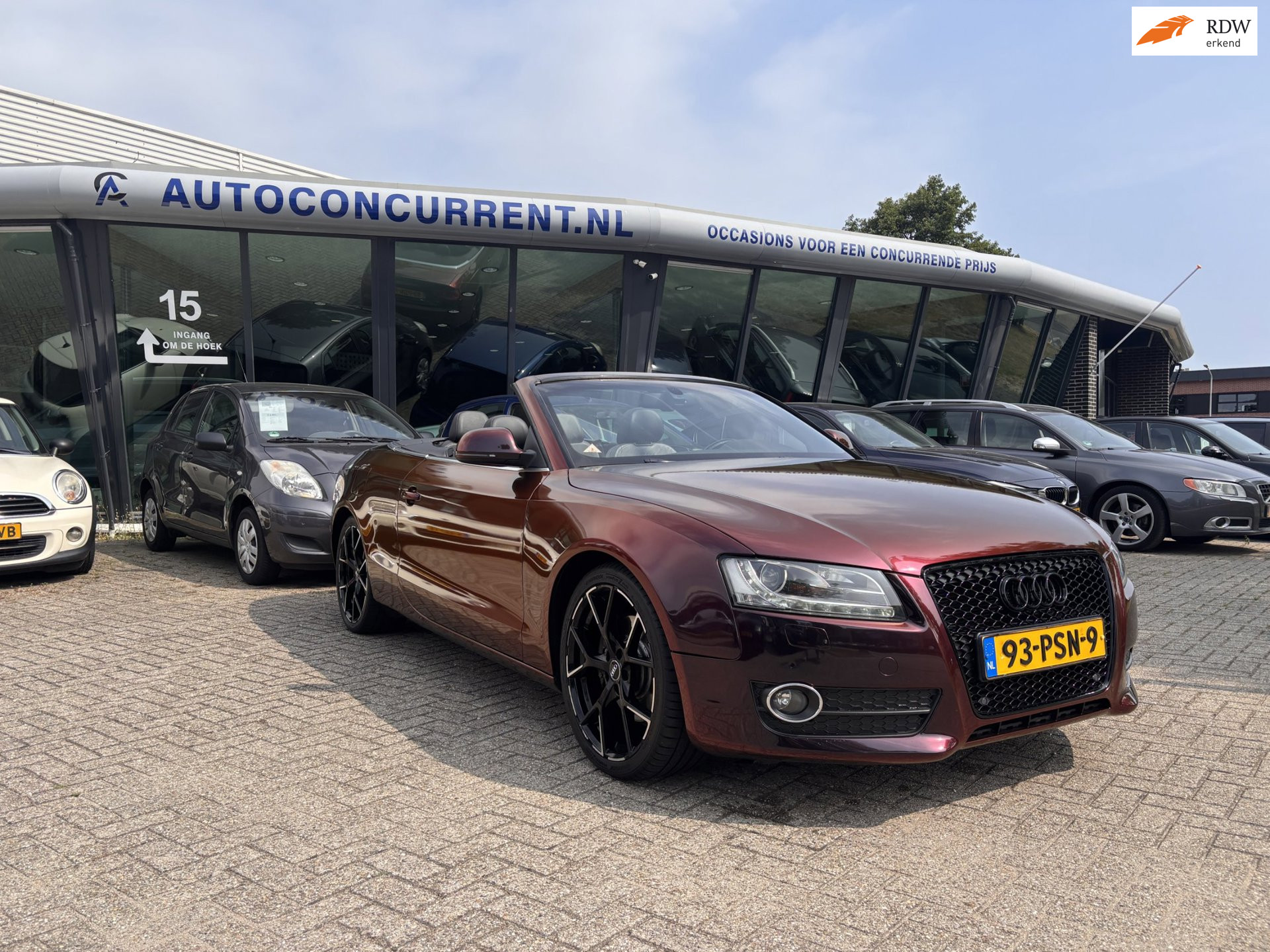 Audi Audi A5 Cabriolet 2.0 TFSI, Leder, Stoelverw, Inruil mogelijk. 2010 - voorkant