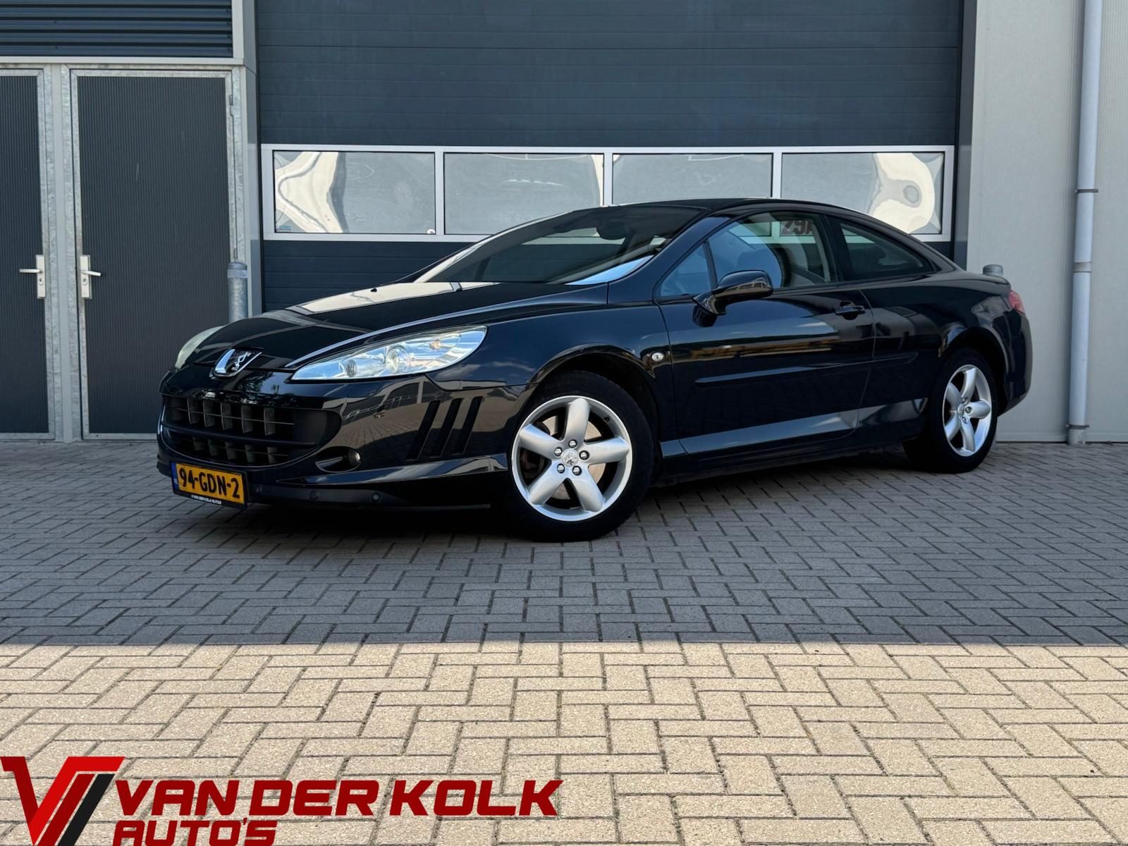 Peugeot 407 2.2-16V Pack | Leder | Memory Seats | Xenon | Climate | Cruise | 2008 - voorkant