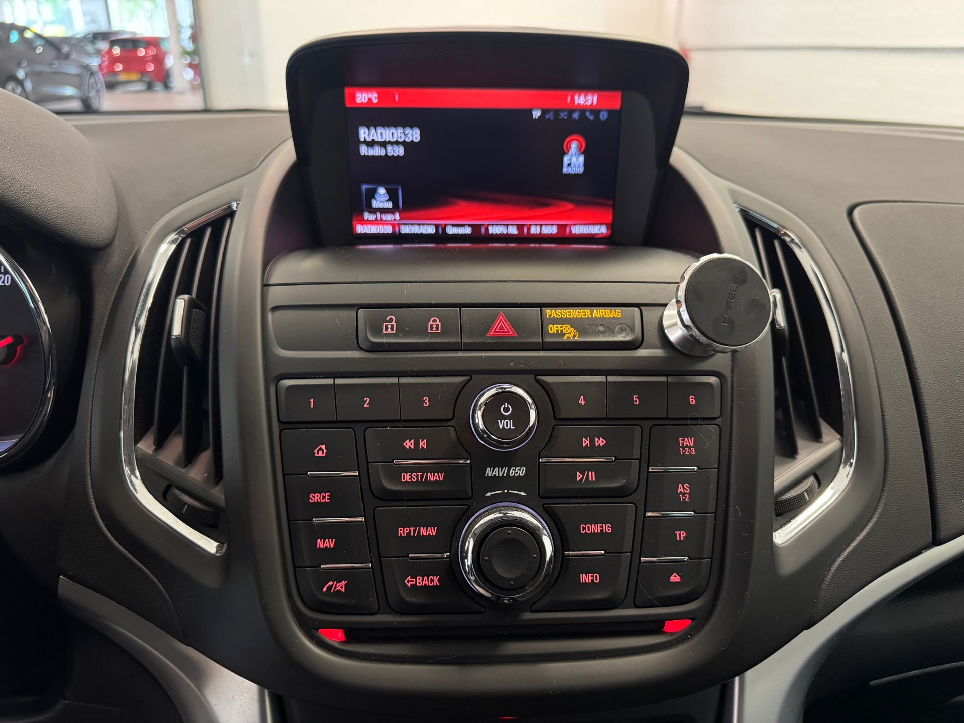 Foto van Opel Zafira Tourer