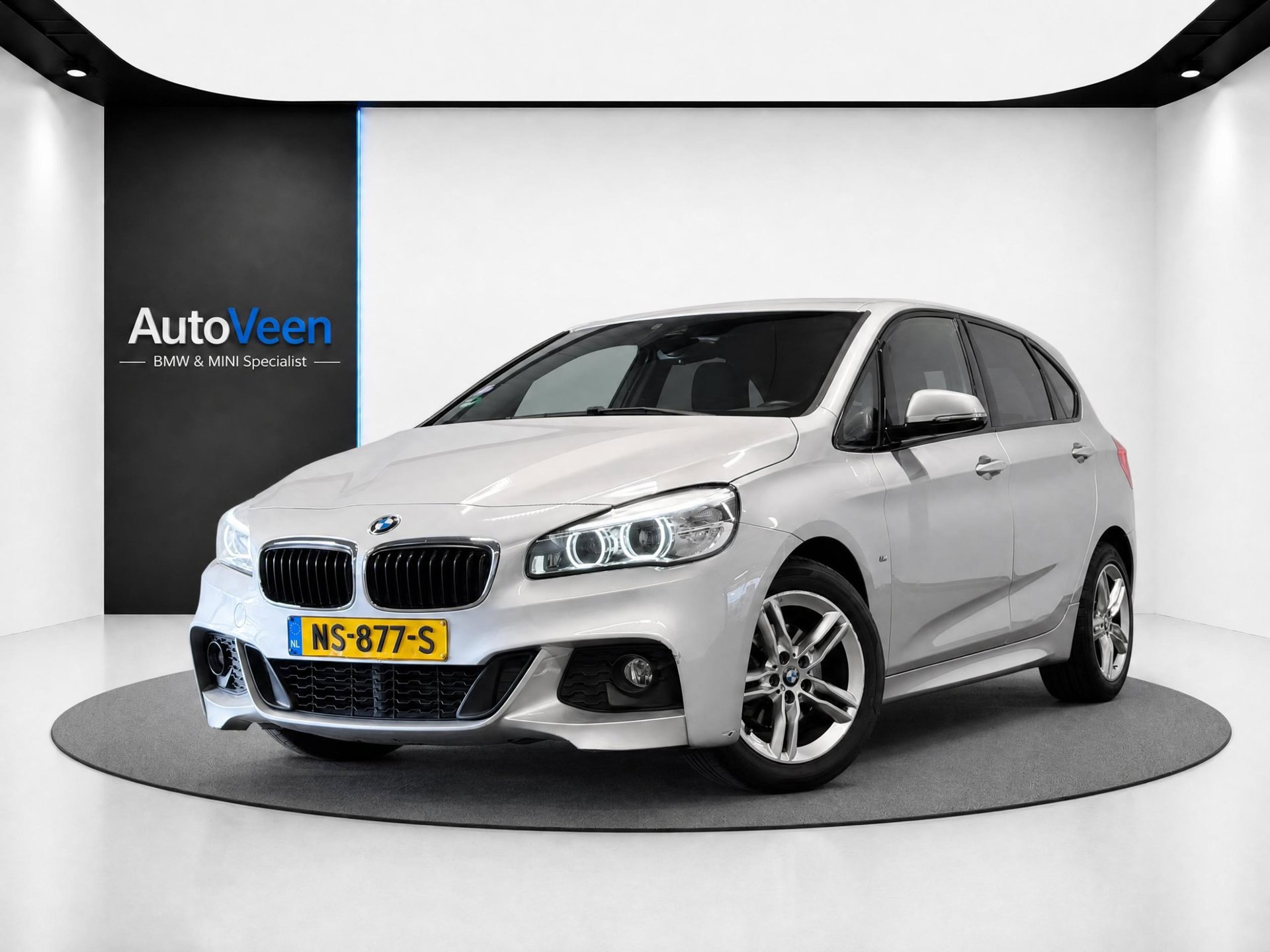 BMW 218i Active Tourer 218i Centennial Executive (LED, CRUISE, NAVI, M-SPORT, GOED ONDERHOUDEN) 2017 - voorkant