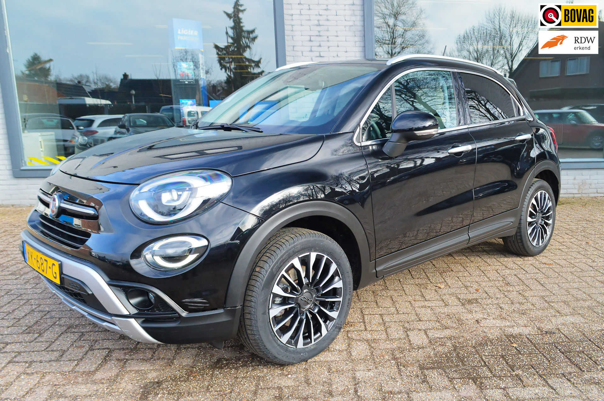 Fiat Fiat 500x 1.3 GSE City Cross AUTOMAAT|NAVI|PARKEERSENSOREN 2019 - voorkant