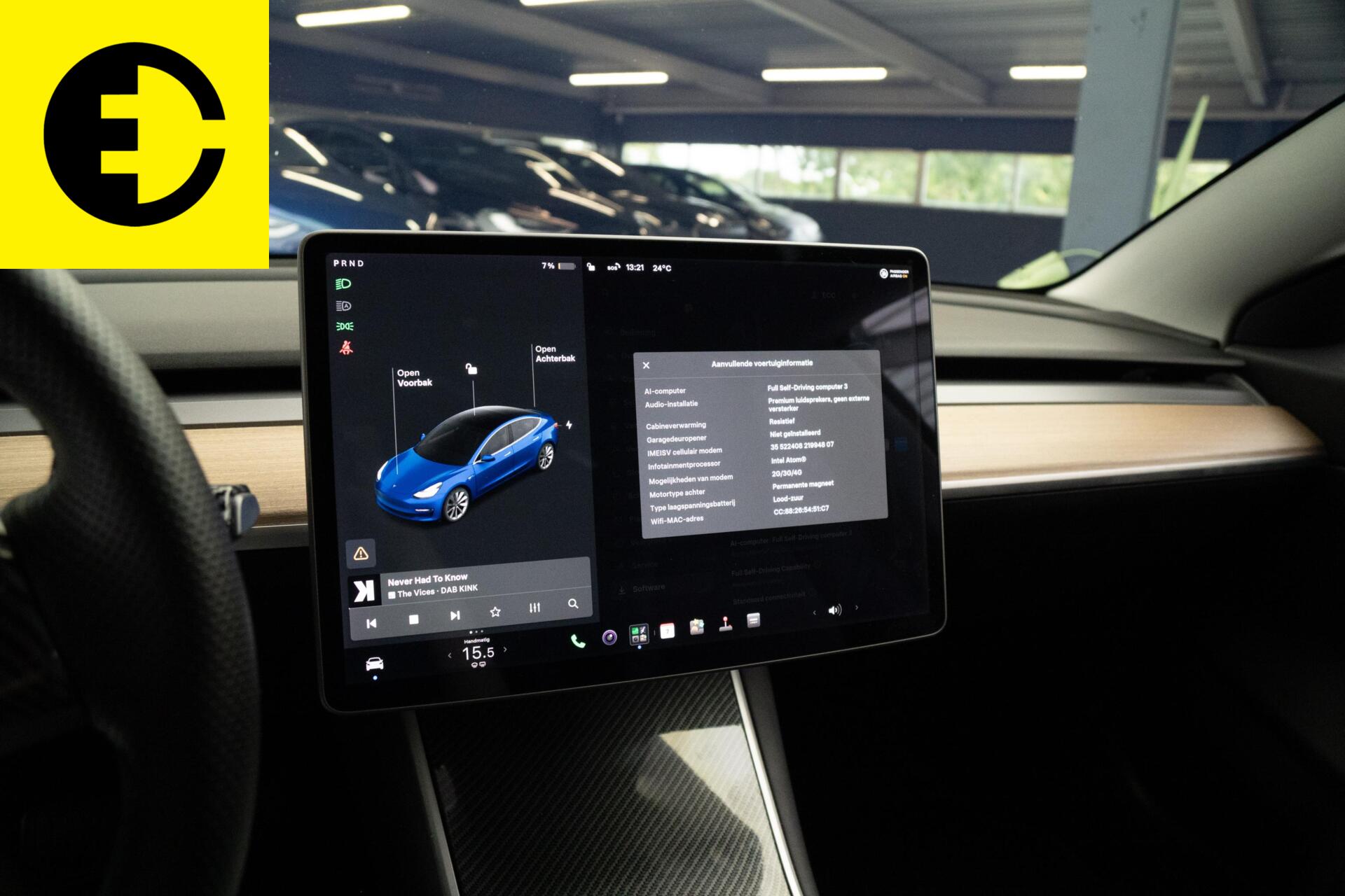 Foto van Tesla Model 3