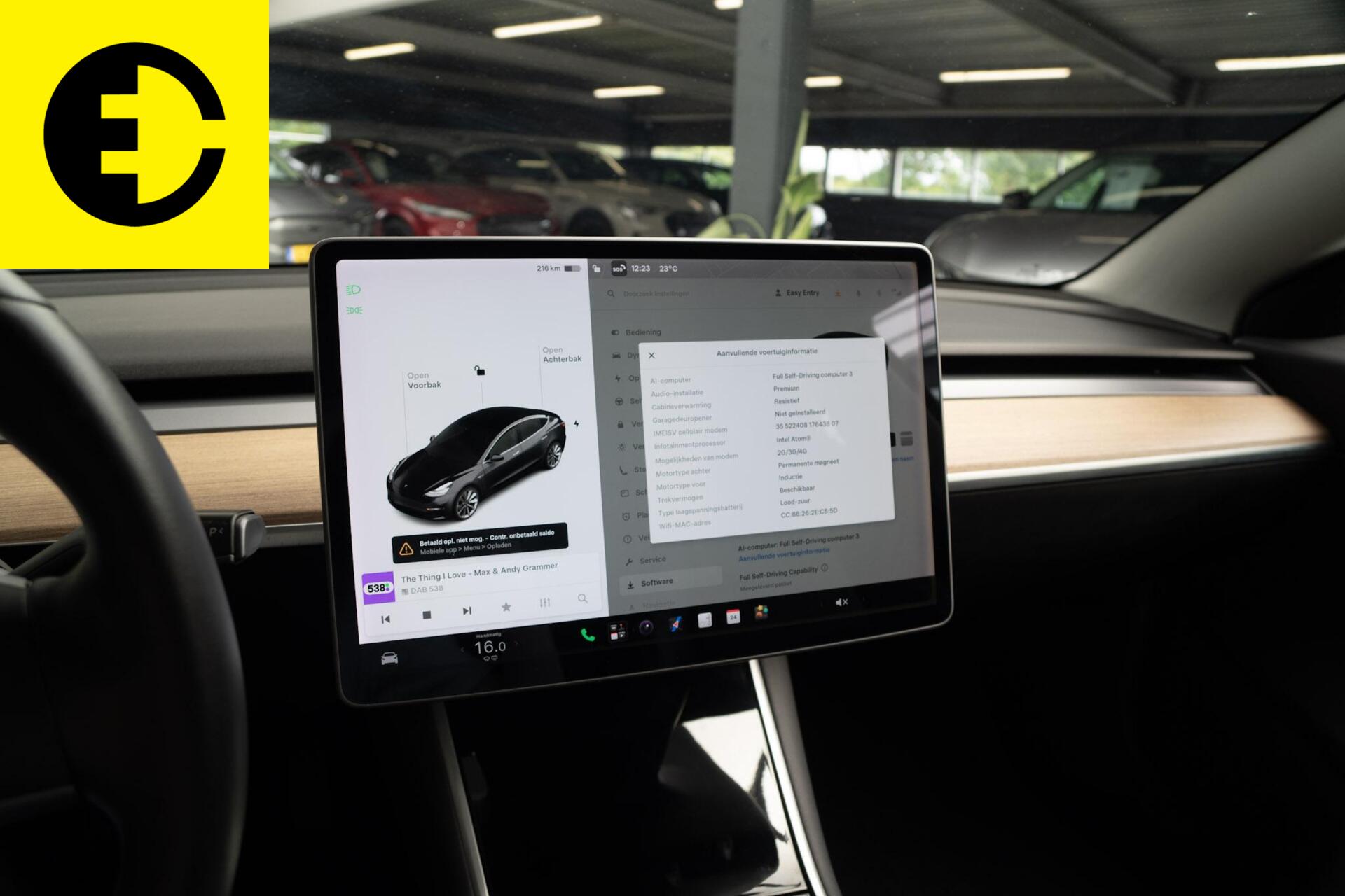 Foto van Tesla Model 3